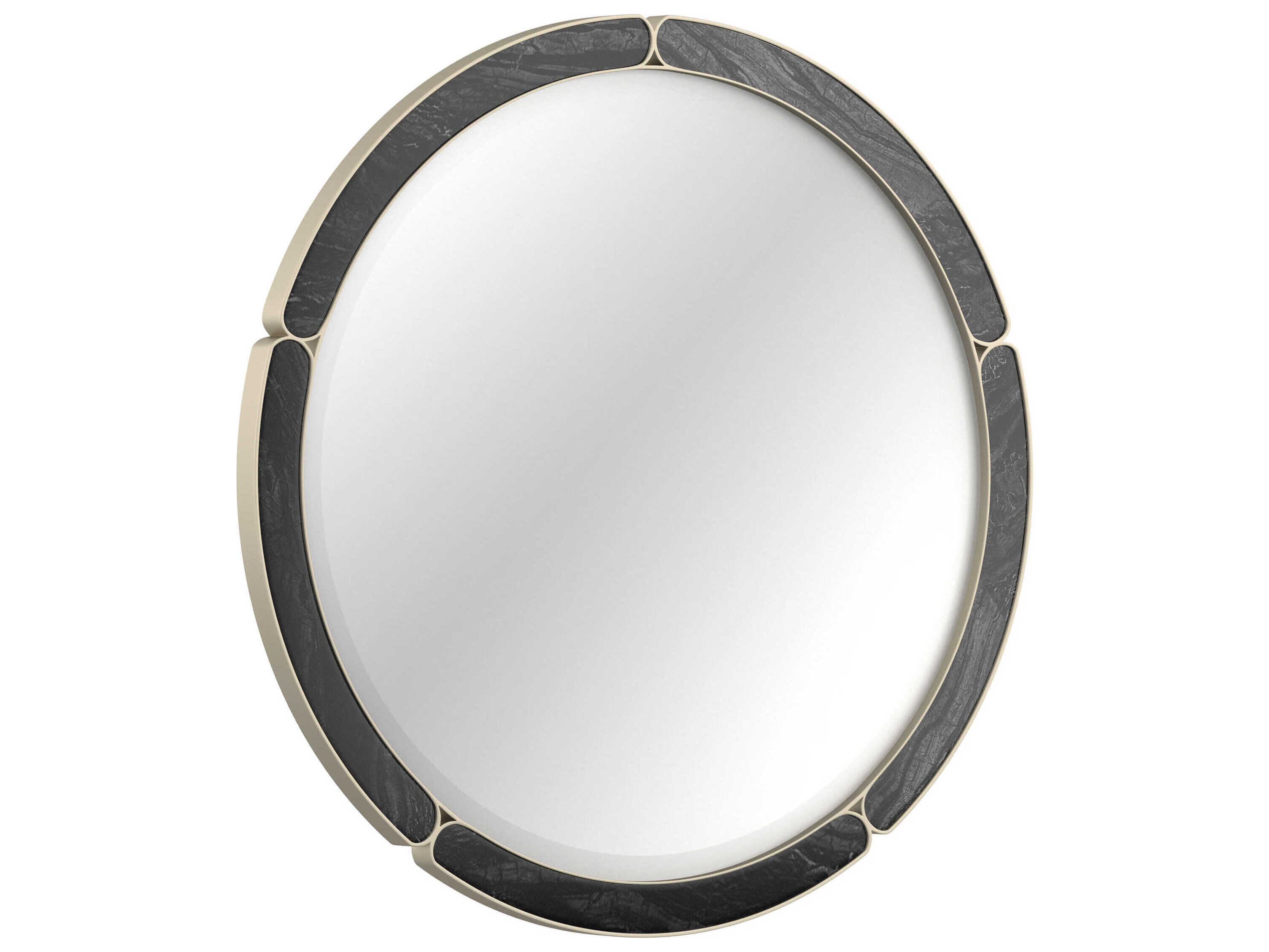 Caracole Classic Cabochon Wall Mirror Round