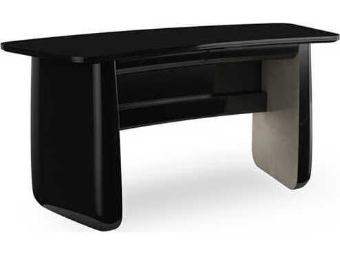 Caracole Classic Cabochon Rectangular Glass Console Table