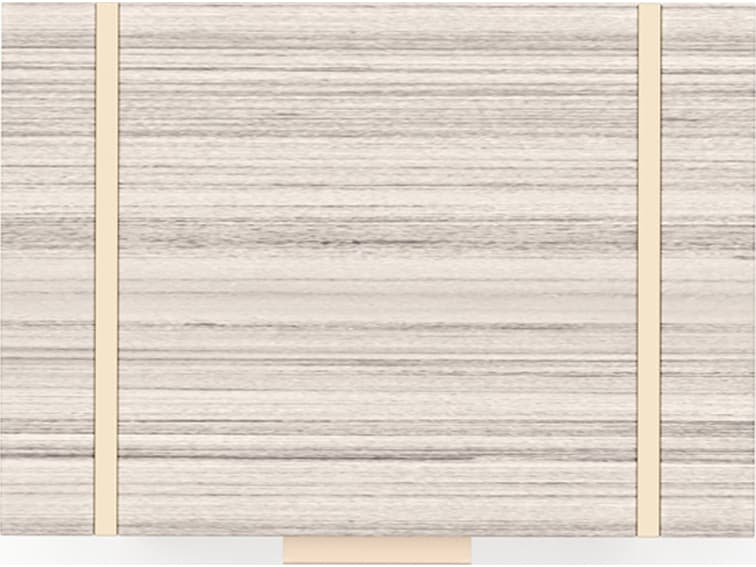 Caracole Wish You Were Here 2-Drawers Beige Nightstand