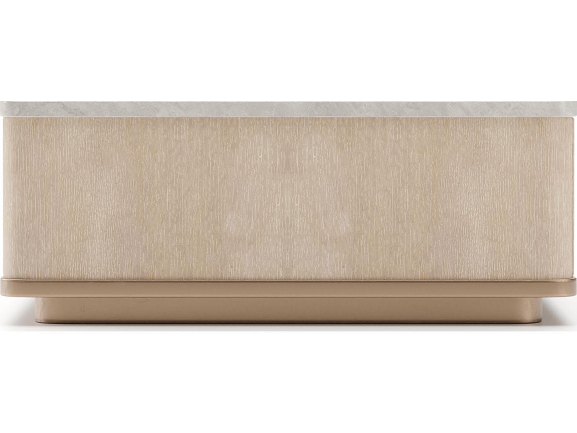 Caracole Rhythm Rectangular Steel Coffee Table