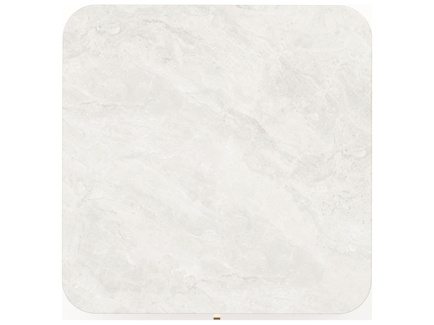 Caracole Rhythm Square Stone End Table