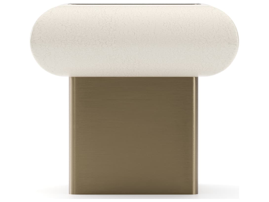 Caracole Seta Square Glass End Table