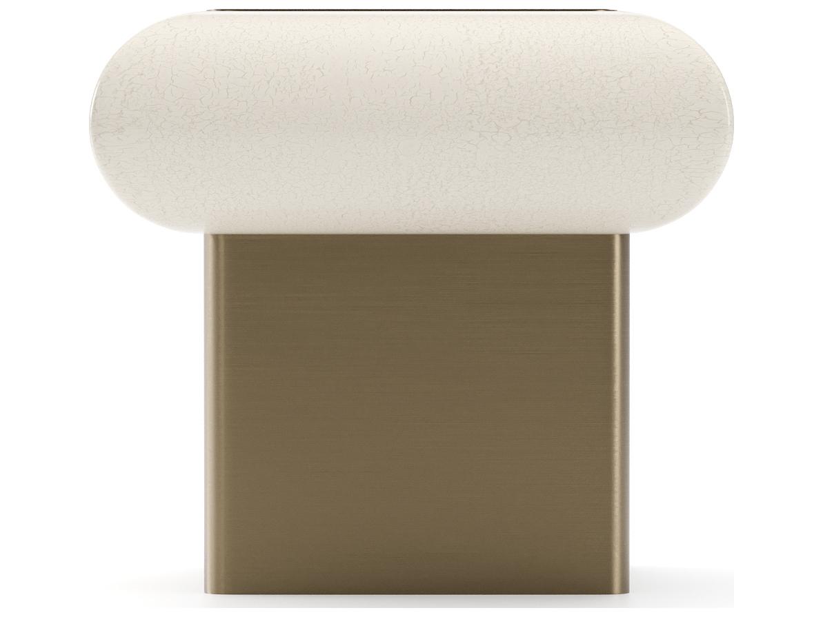 Caracole Seta Square Glass End Table