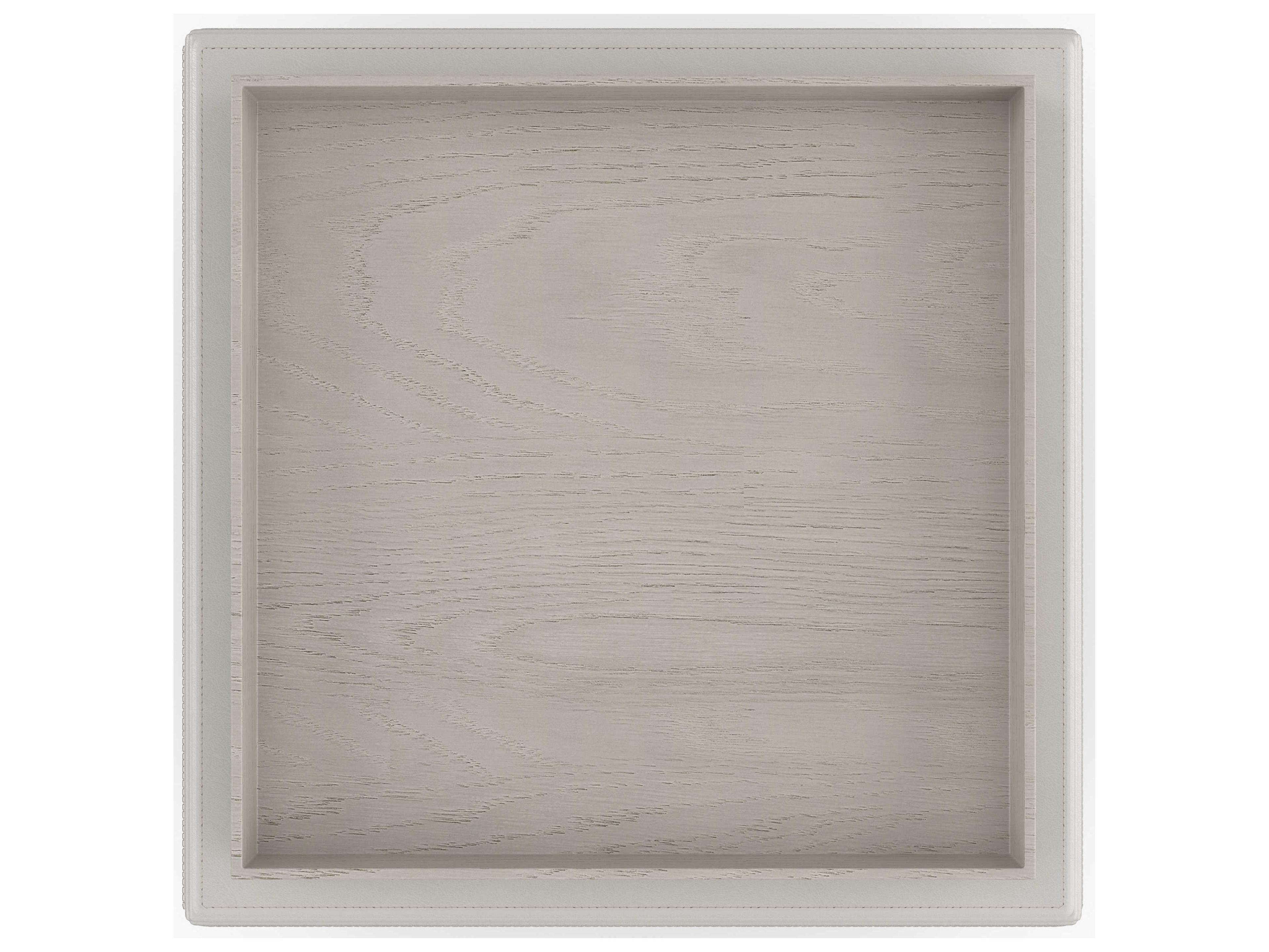 Caracole Kelly Hoppen Bindi 16" Square Wood Fossil End Table