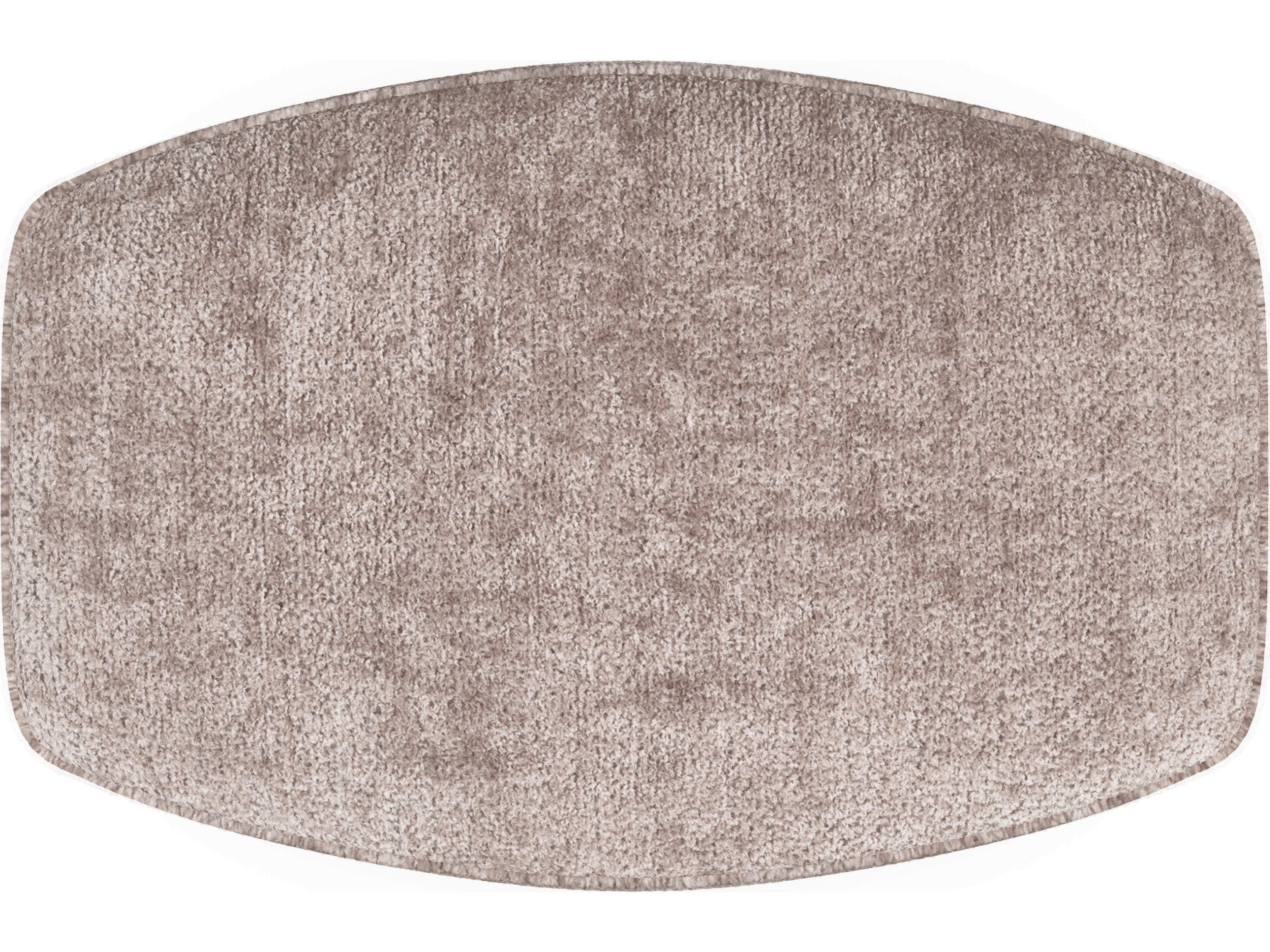 Caracole Upholstery Small Wonder Soft Silver Paint Beige Upholstered Ottoman