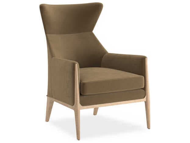 Caracole Modern Artisan Remix Boundless Brown Fabric Accent Chair