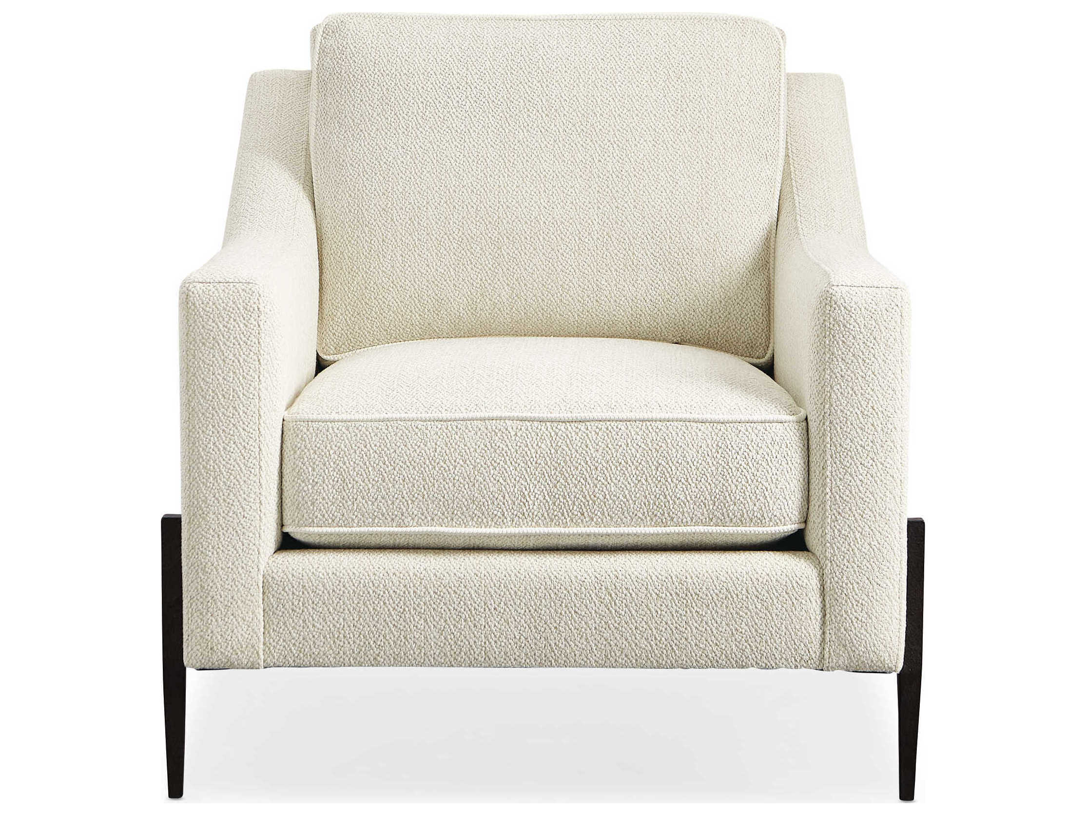 Caracole Modern Artisan Remix White Fabric Accent Chair