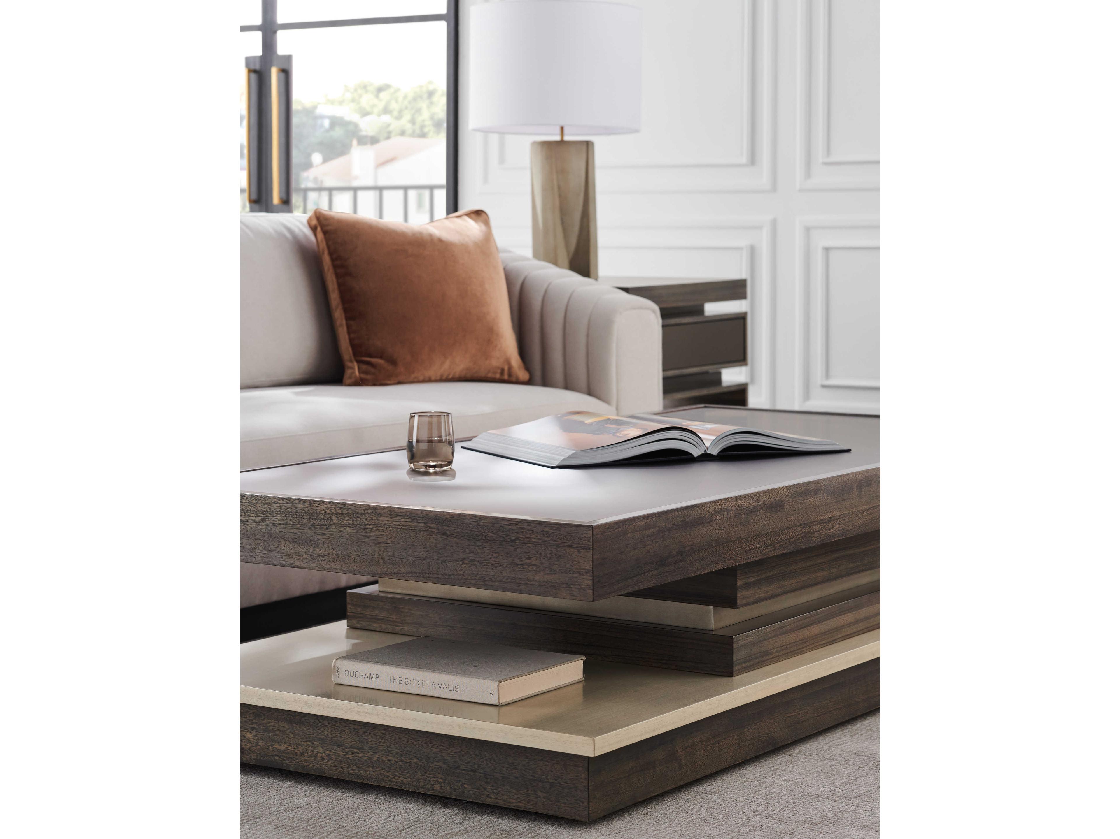 Caracole La Moda 67" Rectangular Cocktail Table