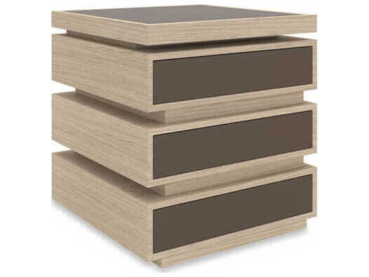 Caracole La Moda La Moda Square Mirror End Table