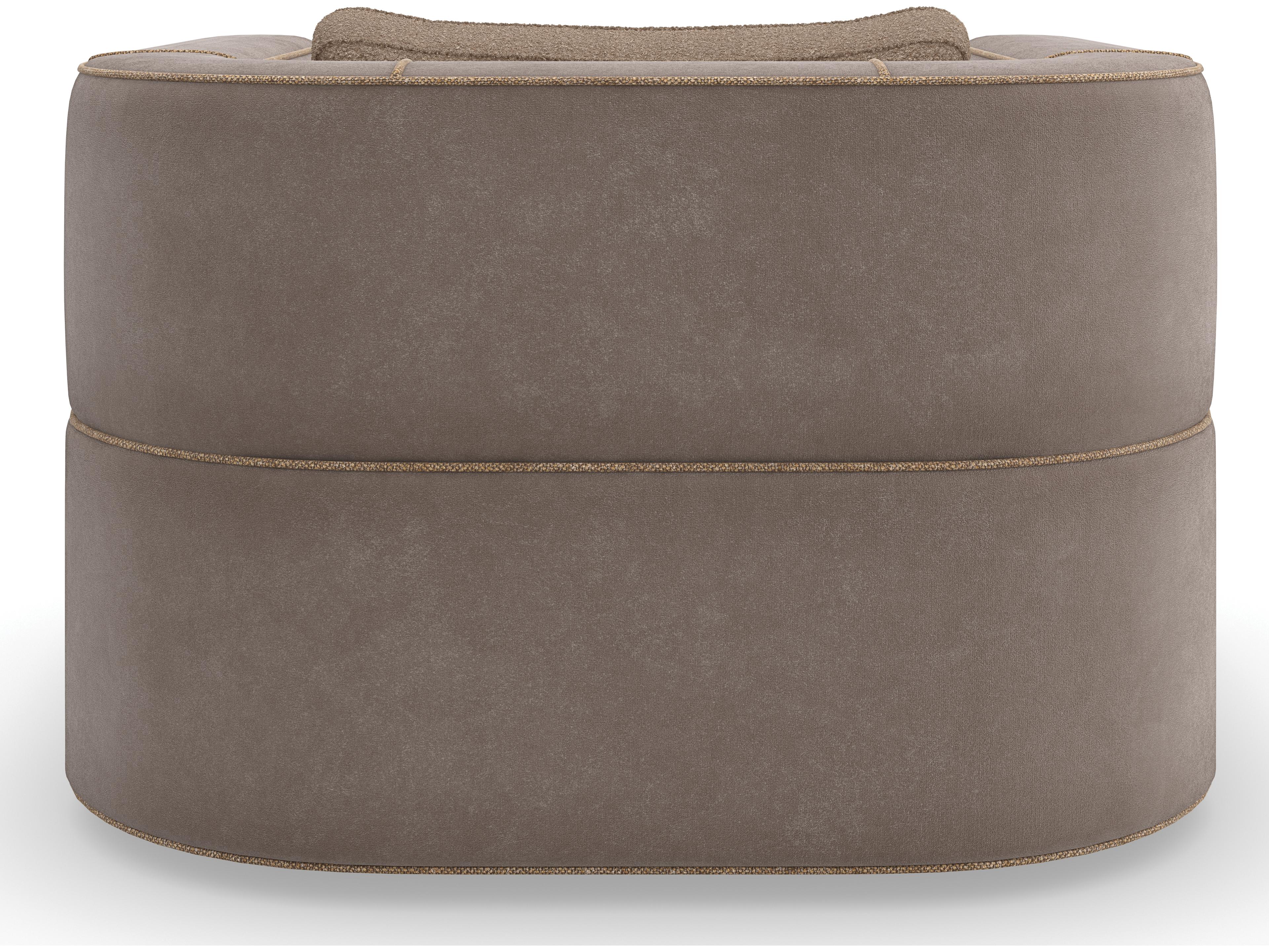 Caracole Modern Resort Marbella Bronze Fabric Accent Chair