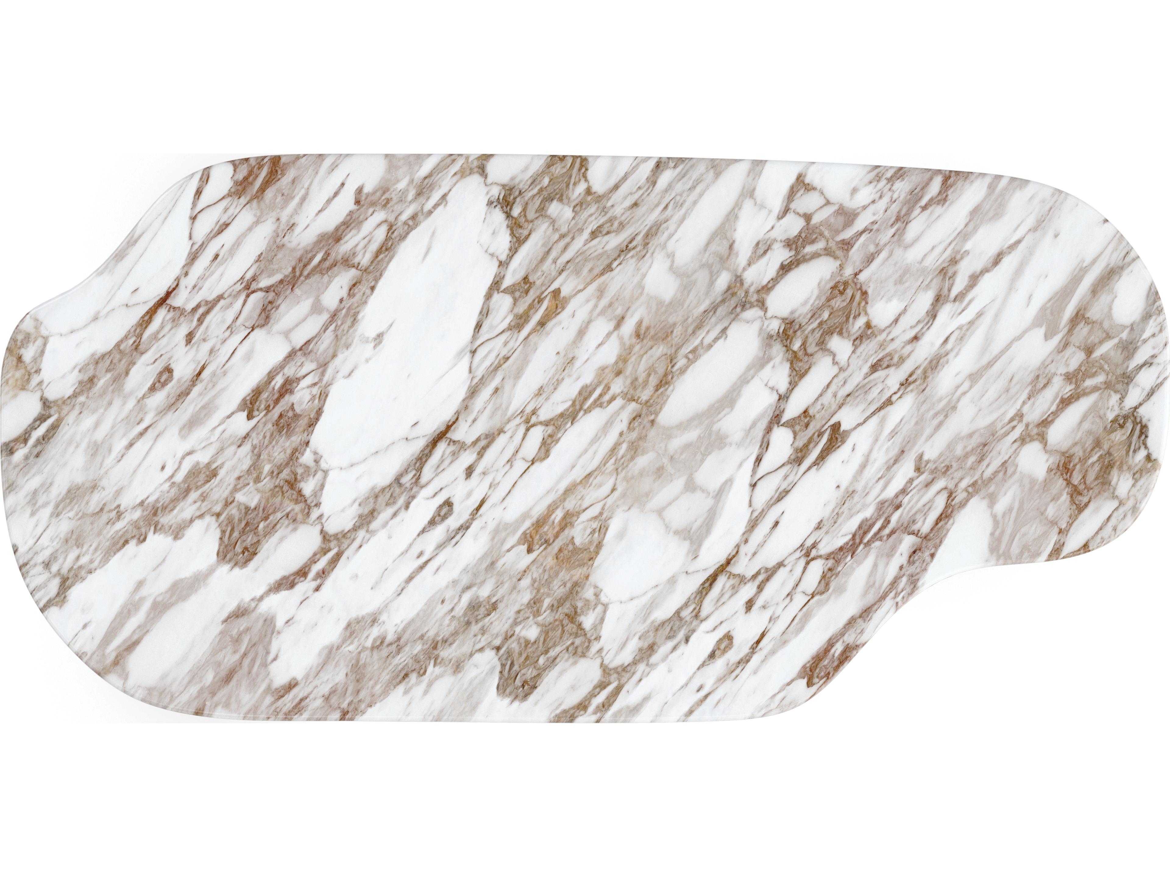 Caracole Modern Resort Seychelles Stone Coffee Table