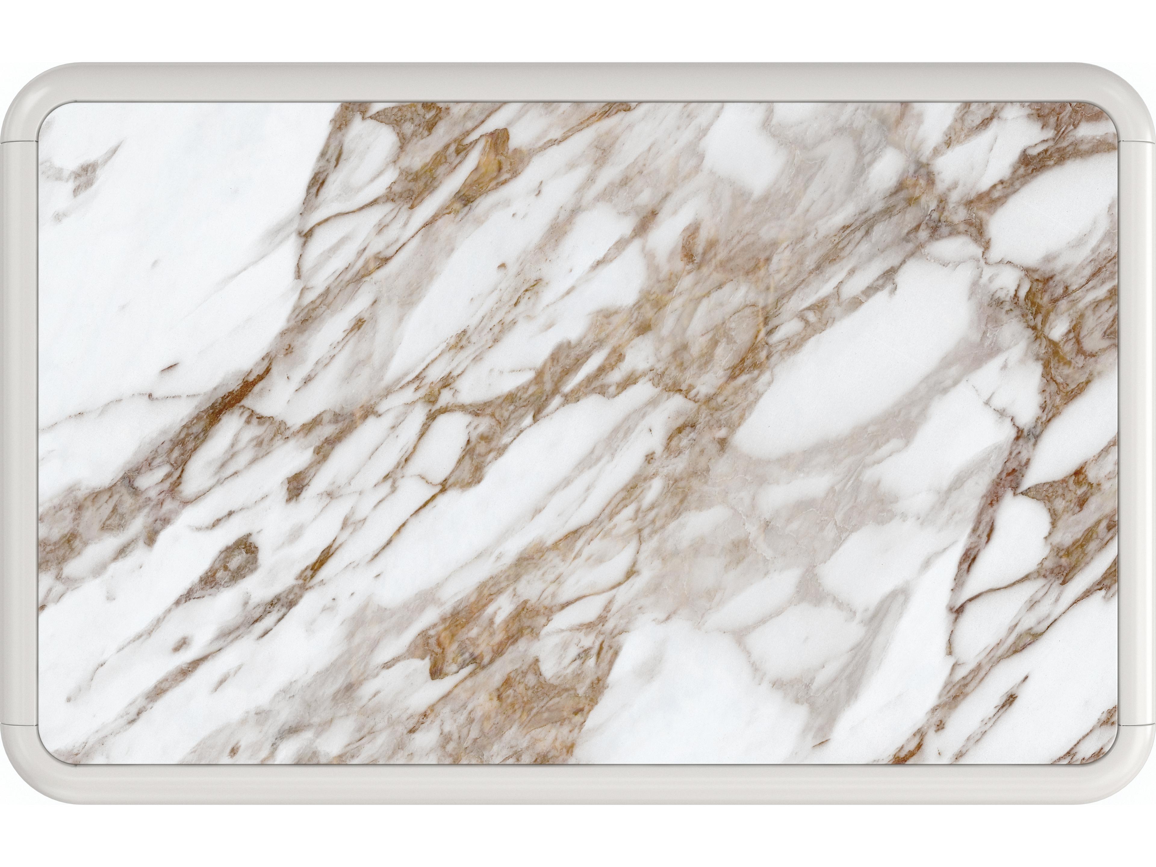 Caracole Modern Resort Milos 2-Drawers Beige Acacia Wood Nightstand