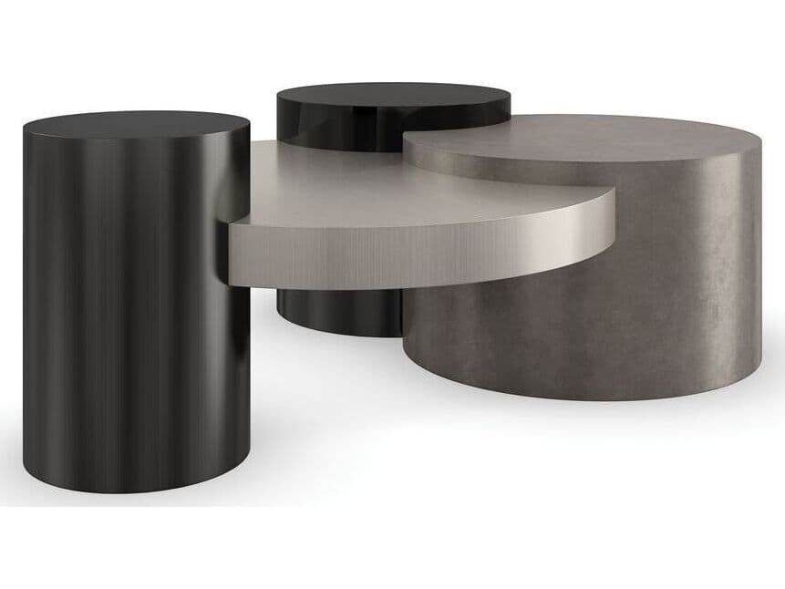 Caracole Signature Debut Constellation 56" Wood Coffee Table