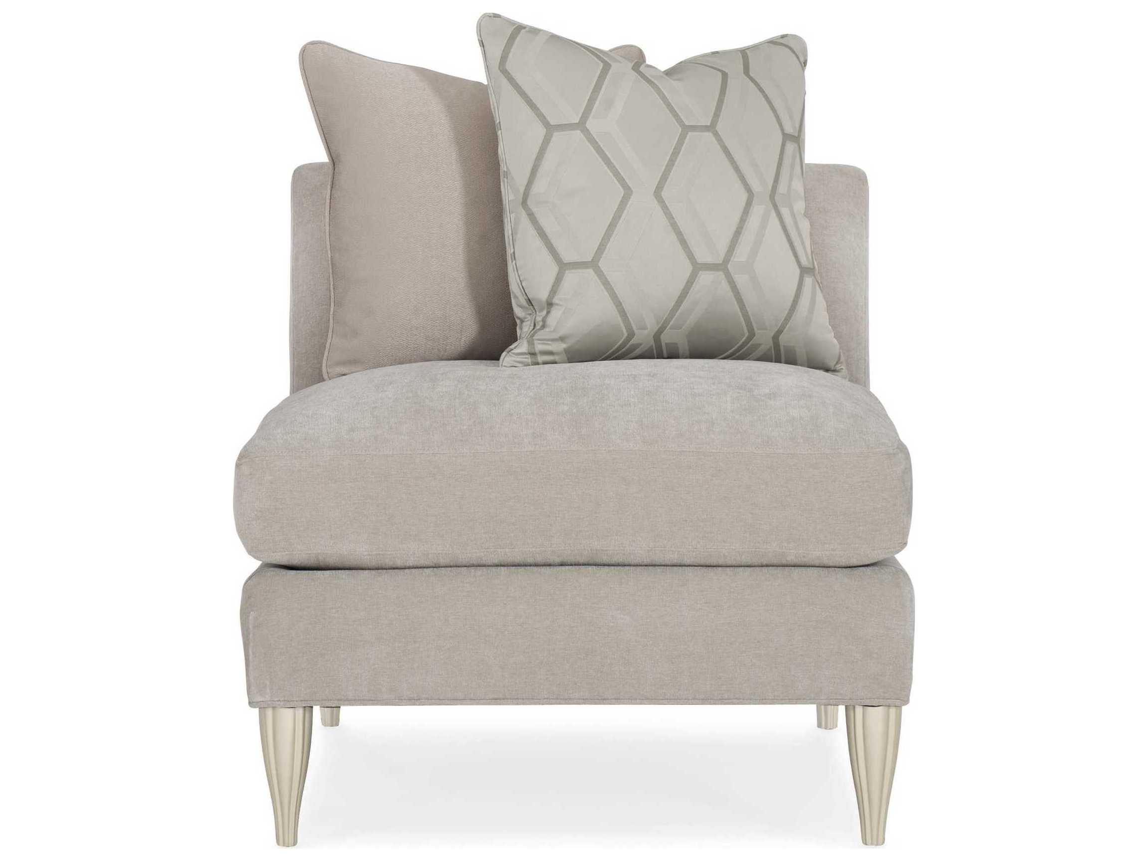 Caracole Classic Fret Knot Armless Modular Chair