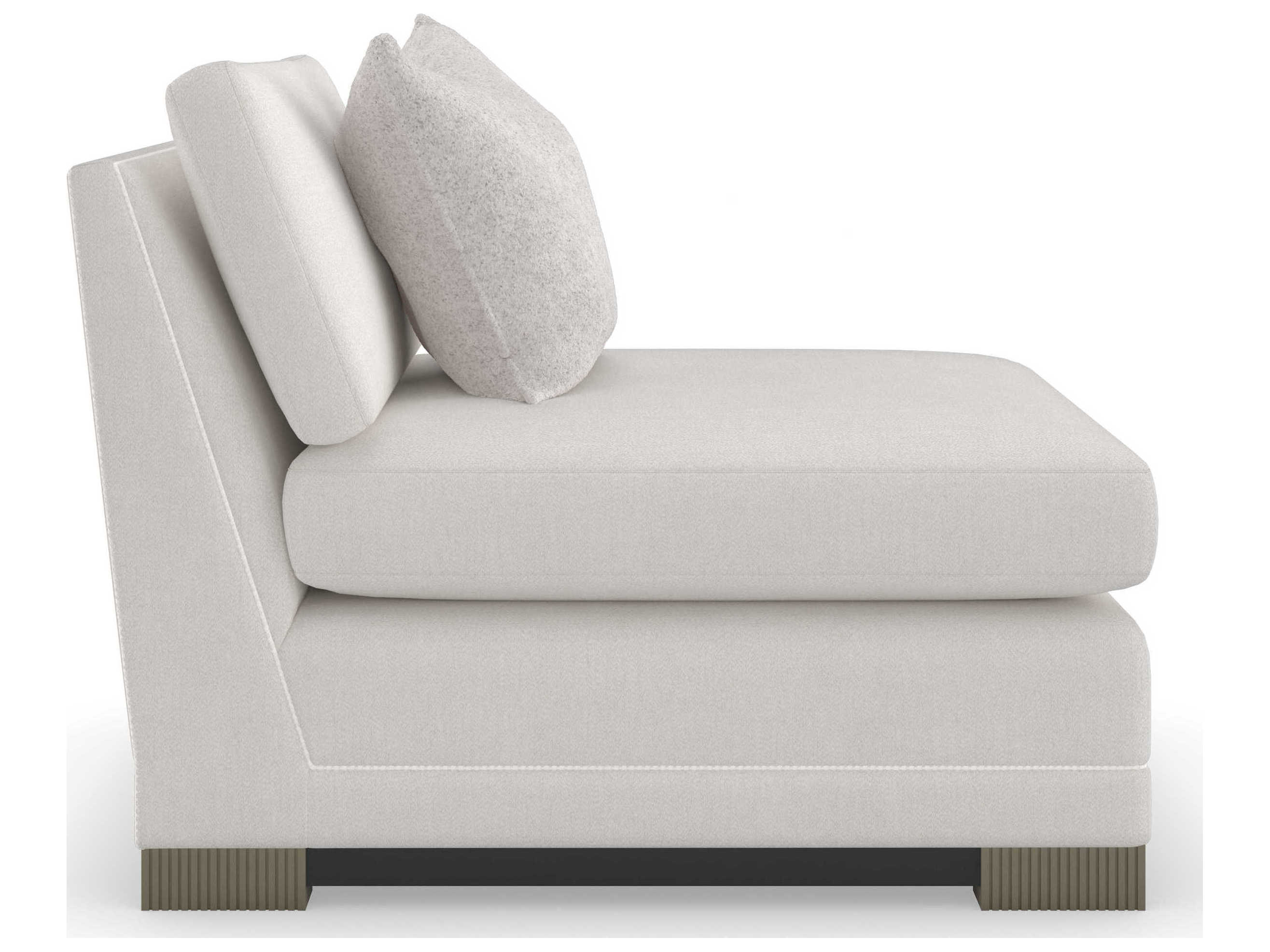 Caracole Upholstery Deep Retreat Modular Armless Chair