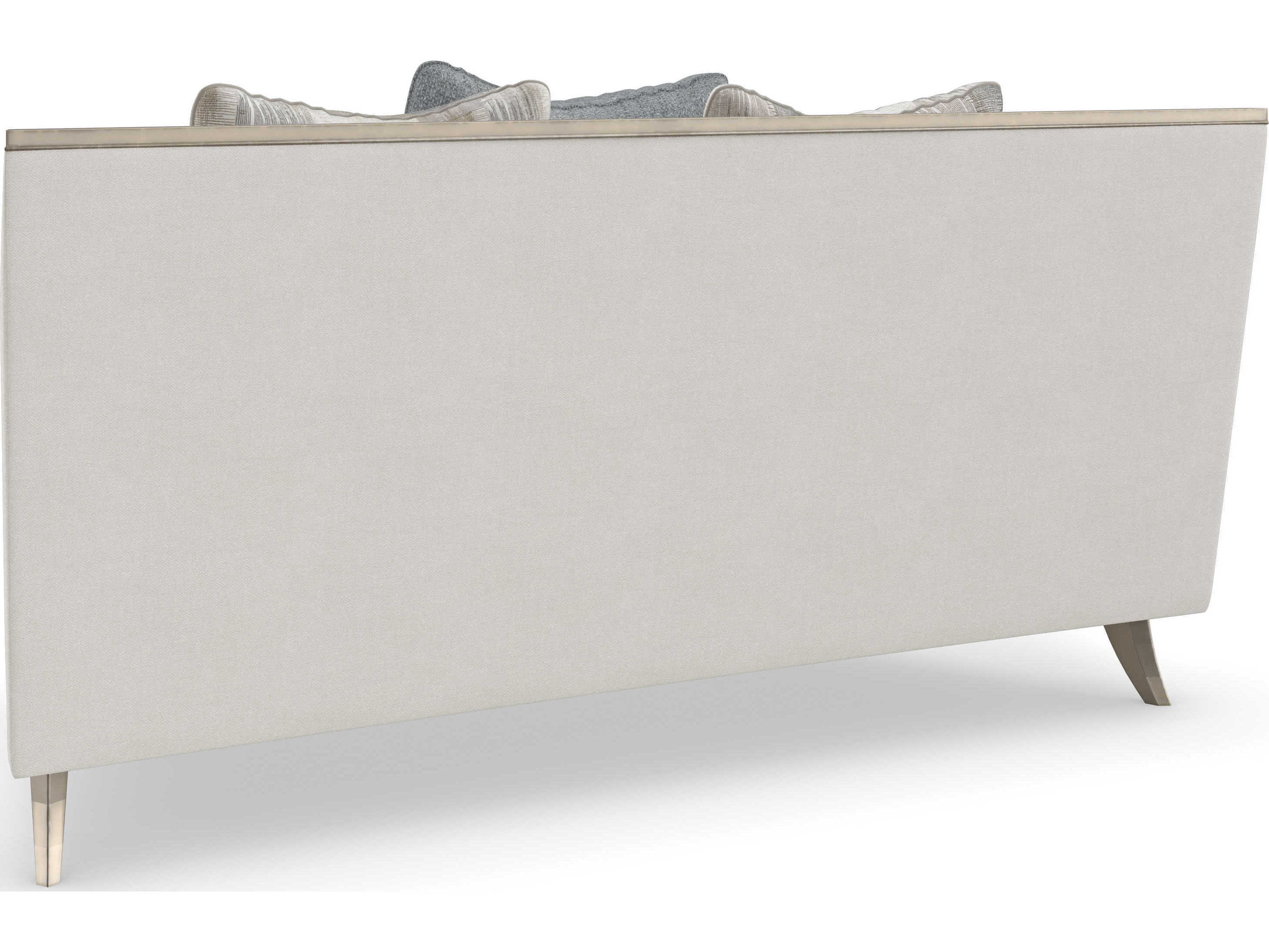 Caracole Upholstery X Factor Wedge Armless Chair