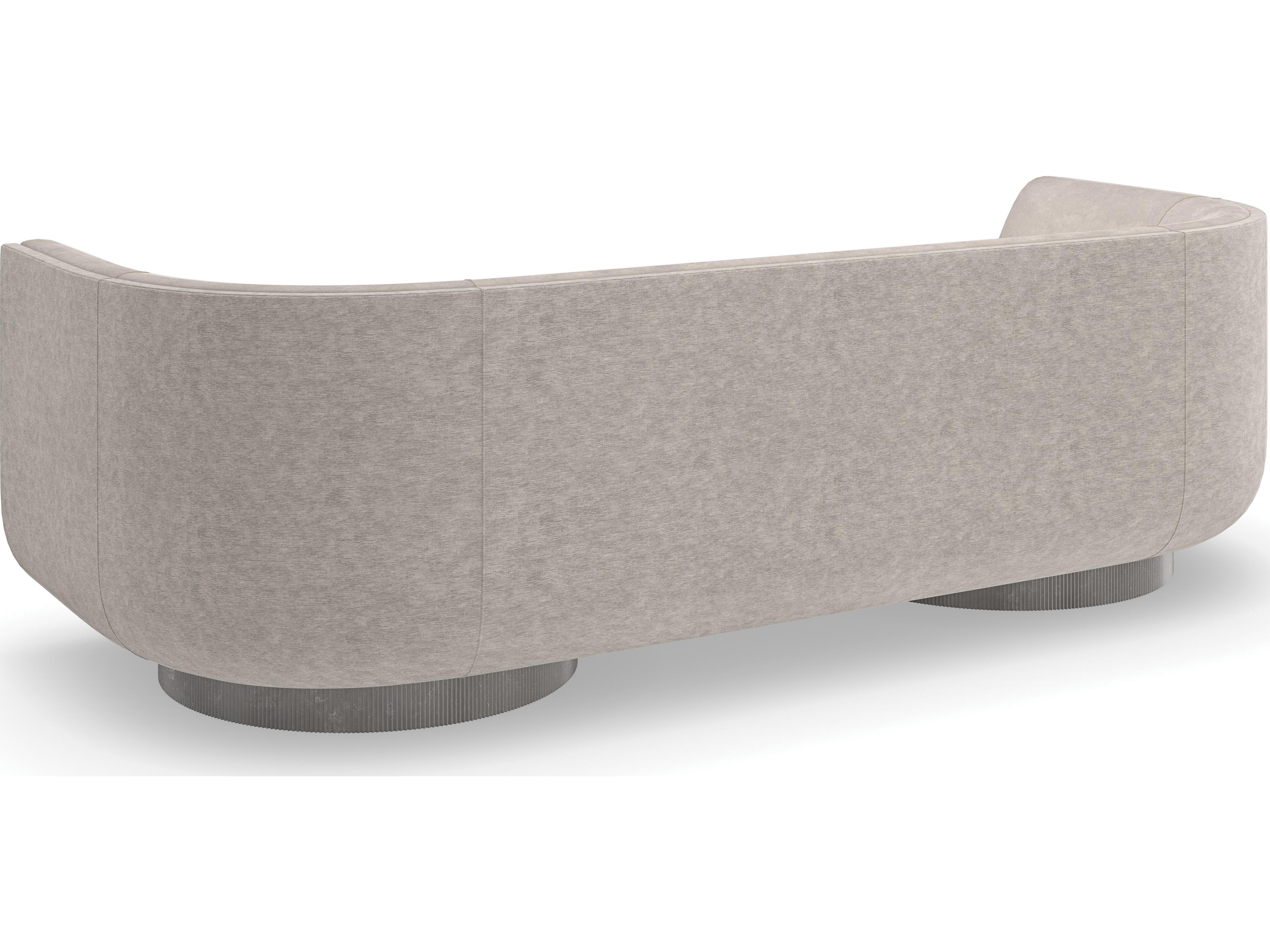 Caracole Upholstery Clipper Gray Upholstered Sofa