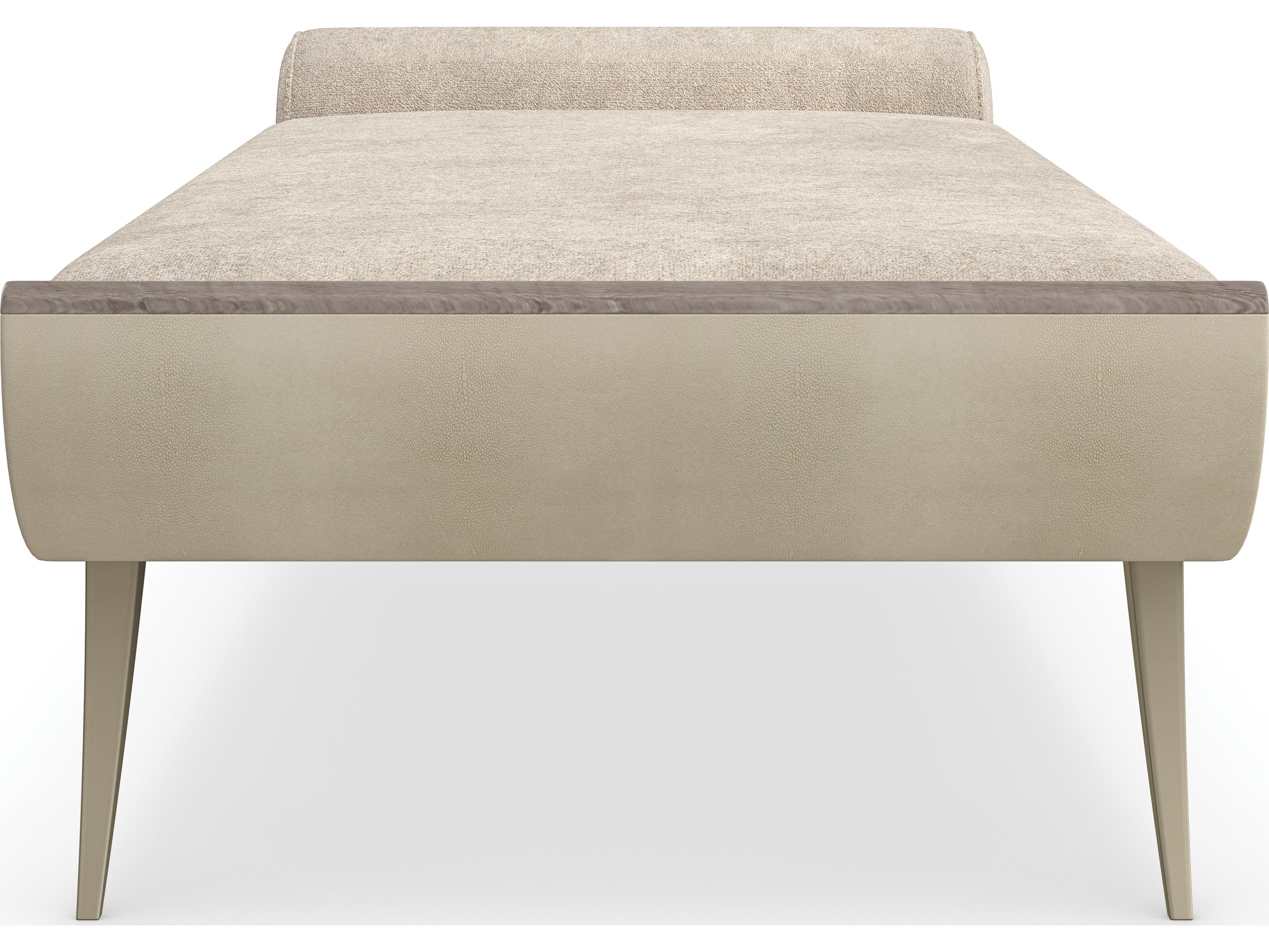 Caracole Upholstery Nice Cream Upholstered Chaise