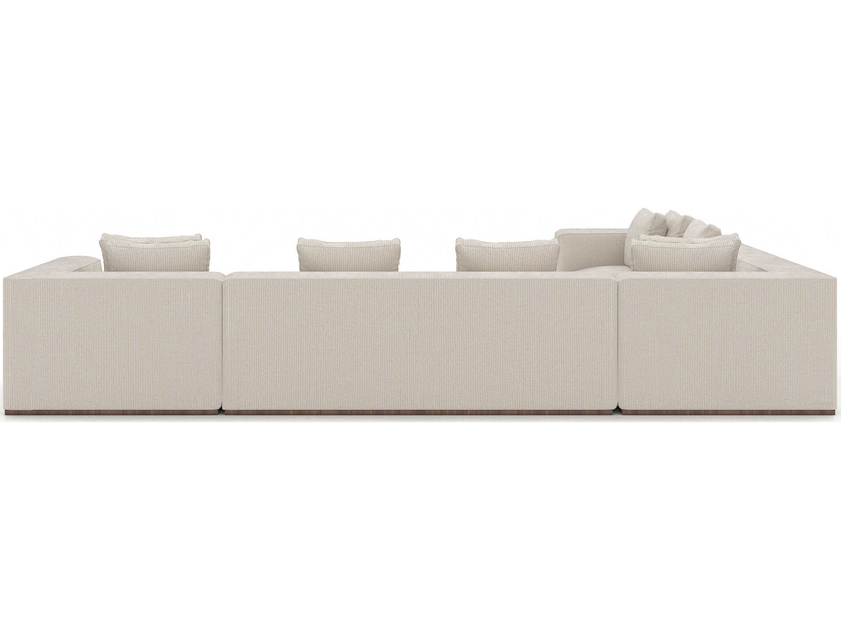 Caracole Bello Beige Upholstered Sectional Sofa