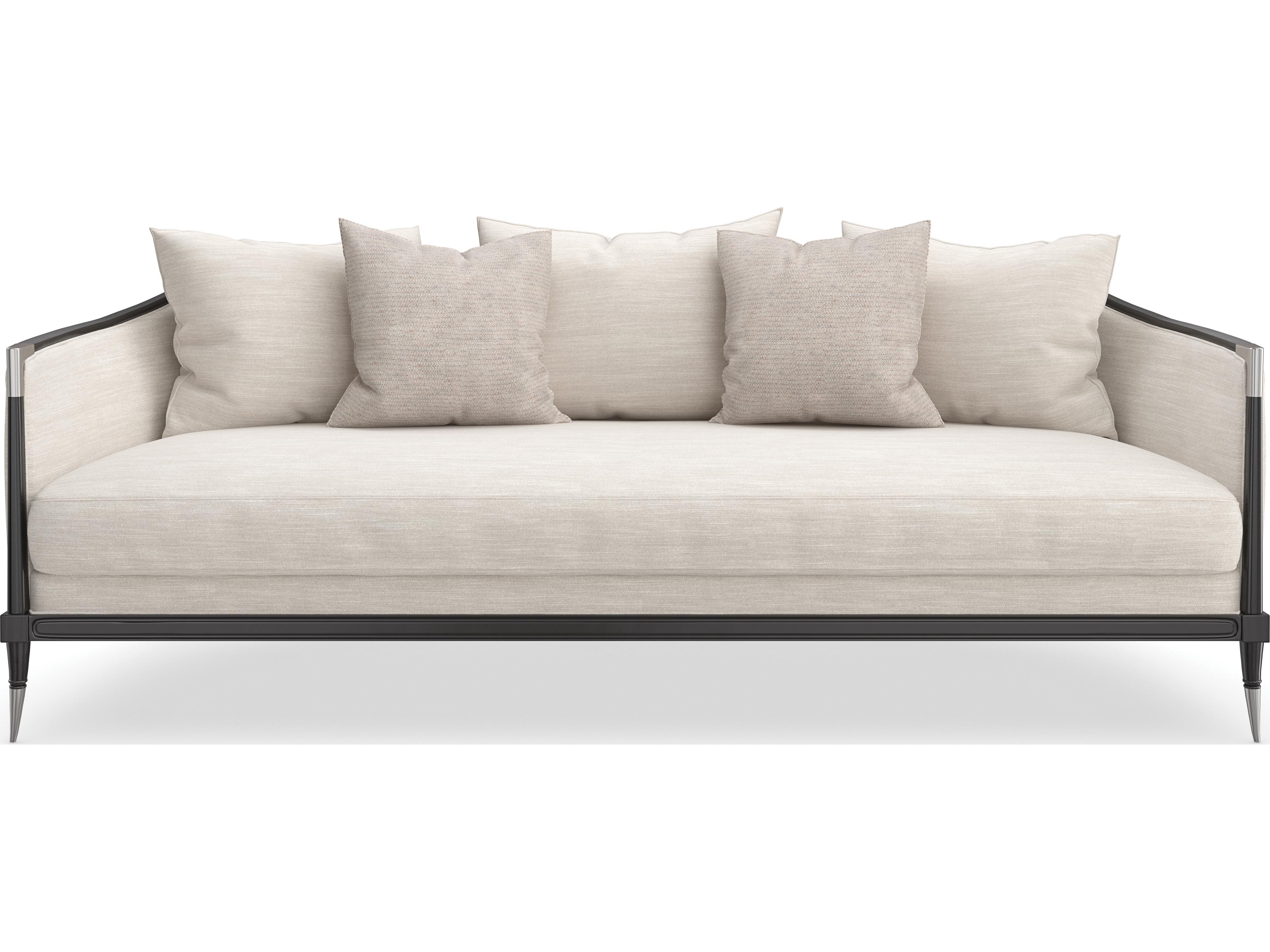 Caracole Upholstery Splash Cream Upholstered Sofa