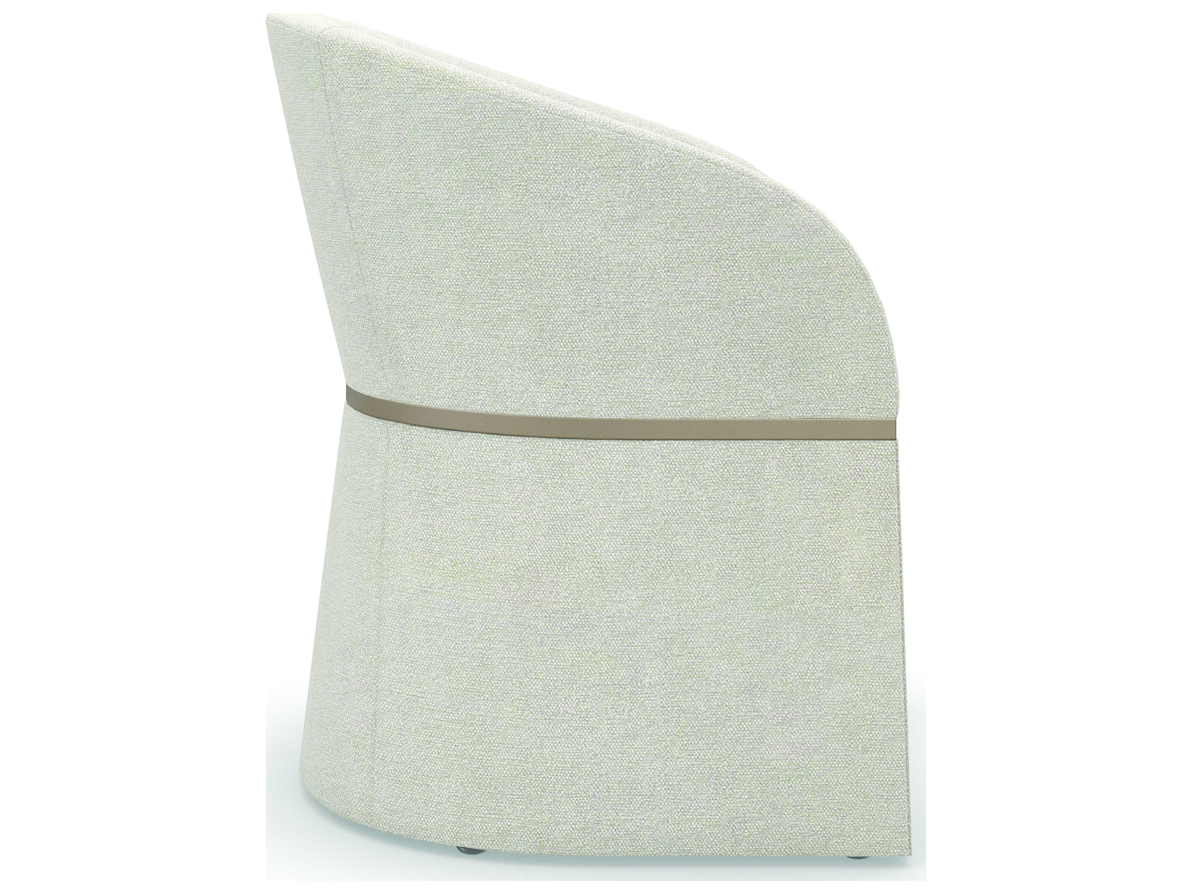 Caracole Upholstery White Accent Chair