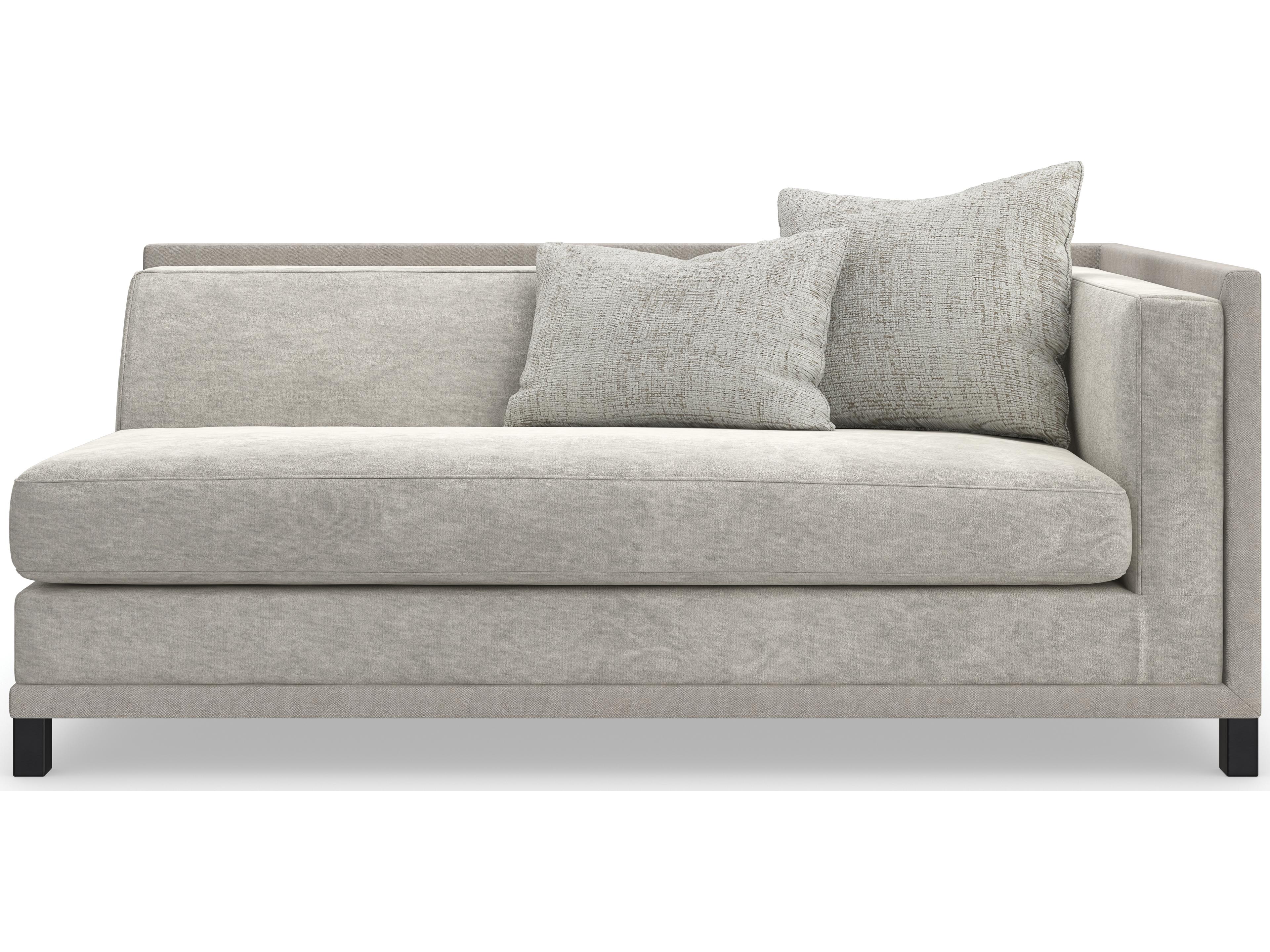 Caracole Upholstery Tuxedo Gray Modular