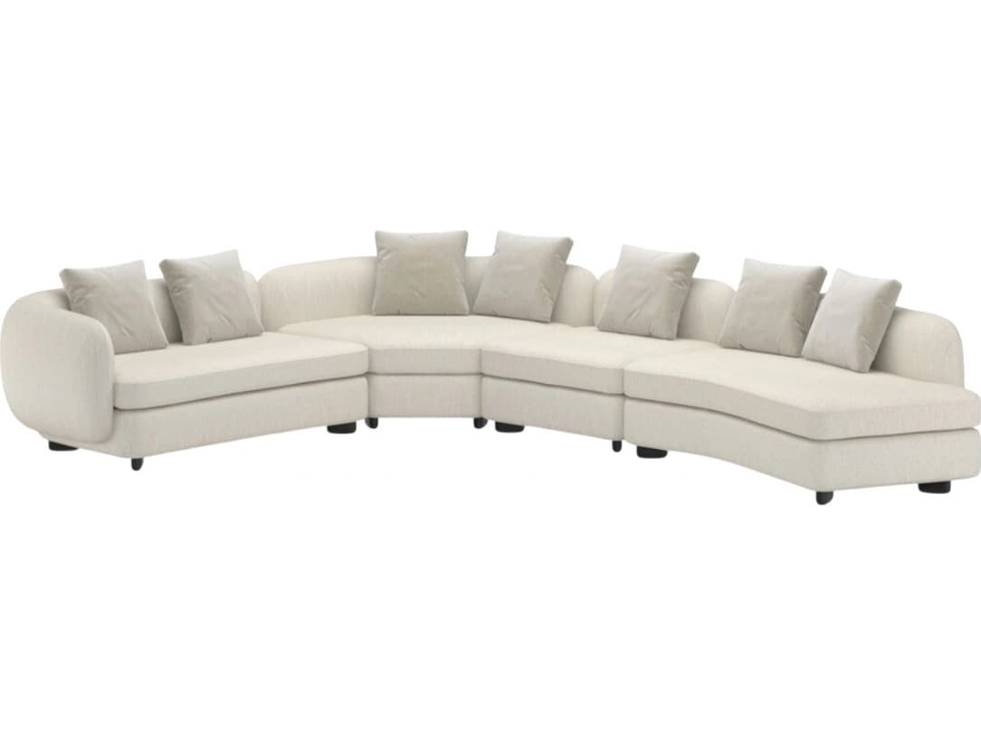 Caracole Caracole Lumi 4 Pieces Sectional