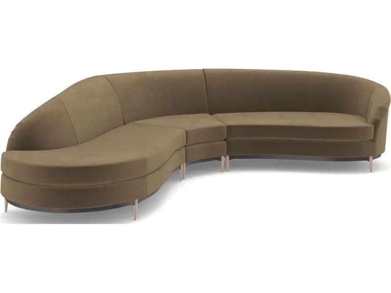 Caracole Caracole Three's Company 3 Pieces Sectional