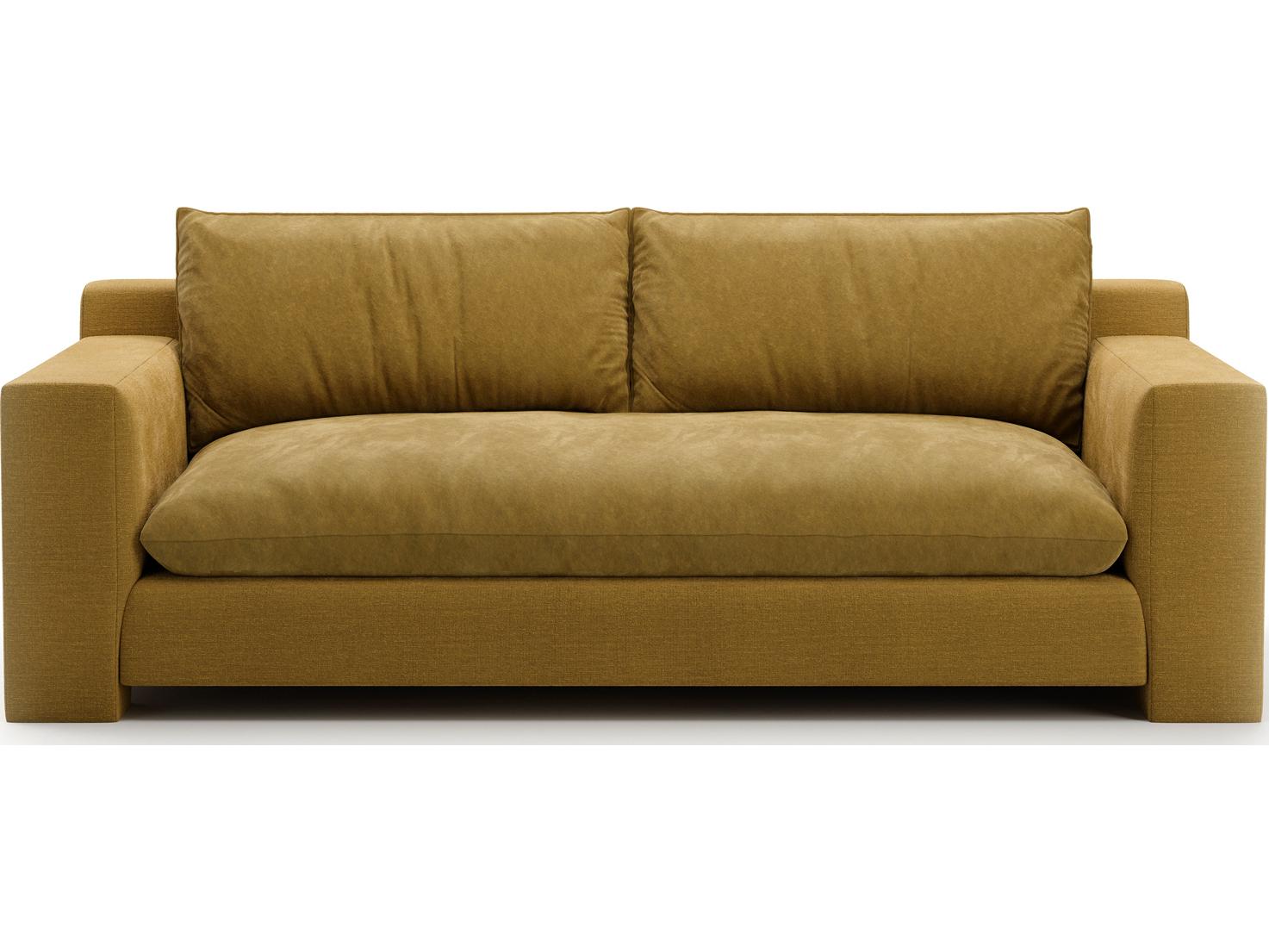 Caracole Devon Brown Upholstered Sofa