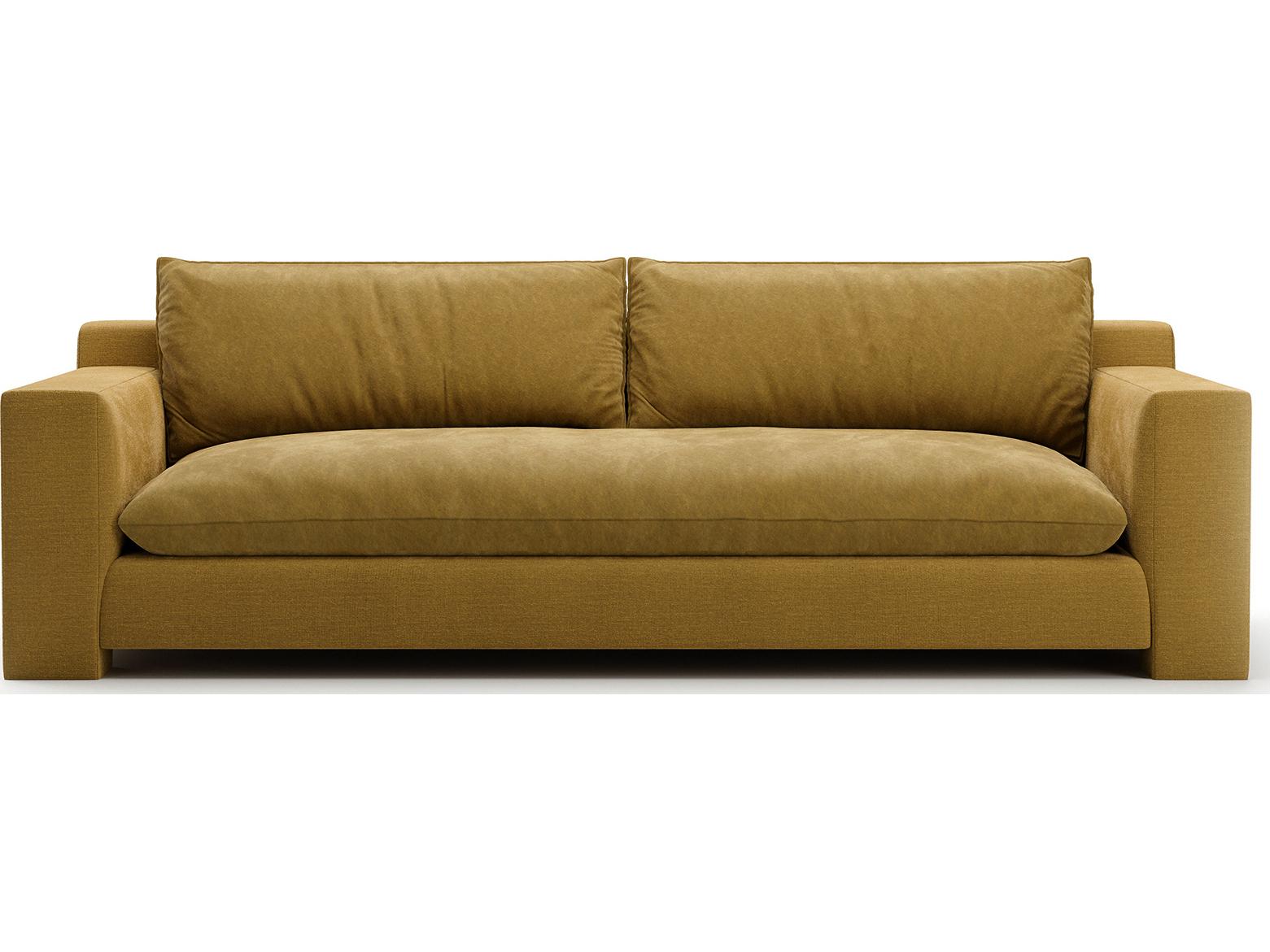 Caracole Devon Brown Upholstered Sofa