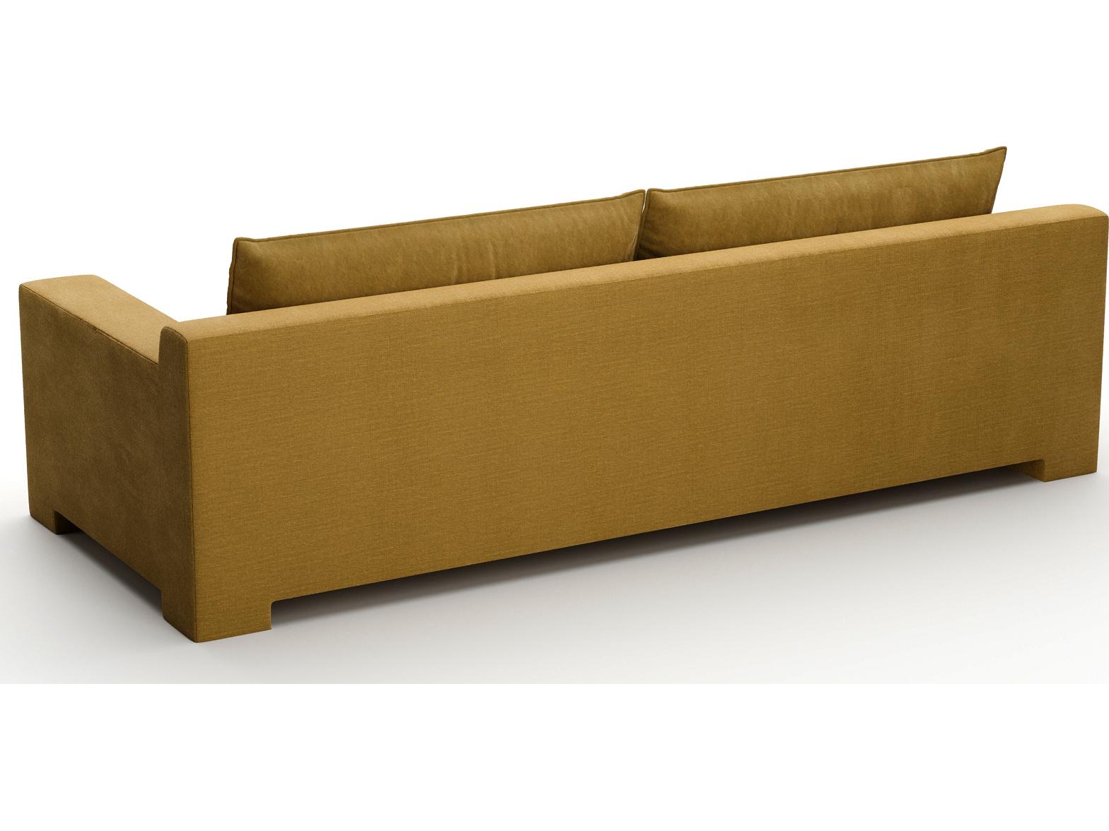 Caracole Devon Brown Upholstered Sofa