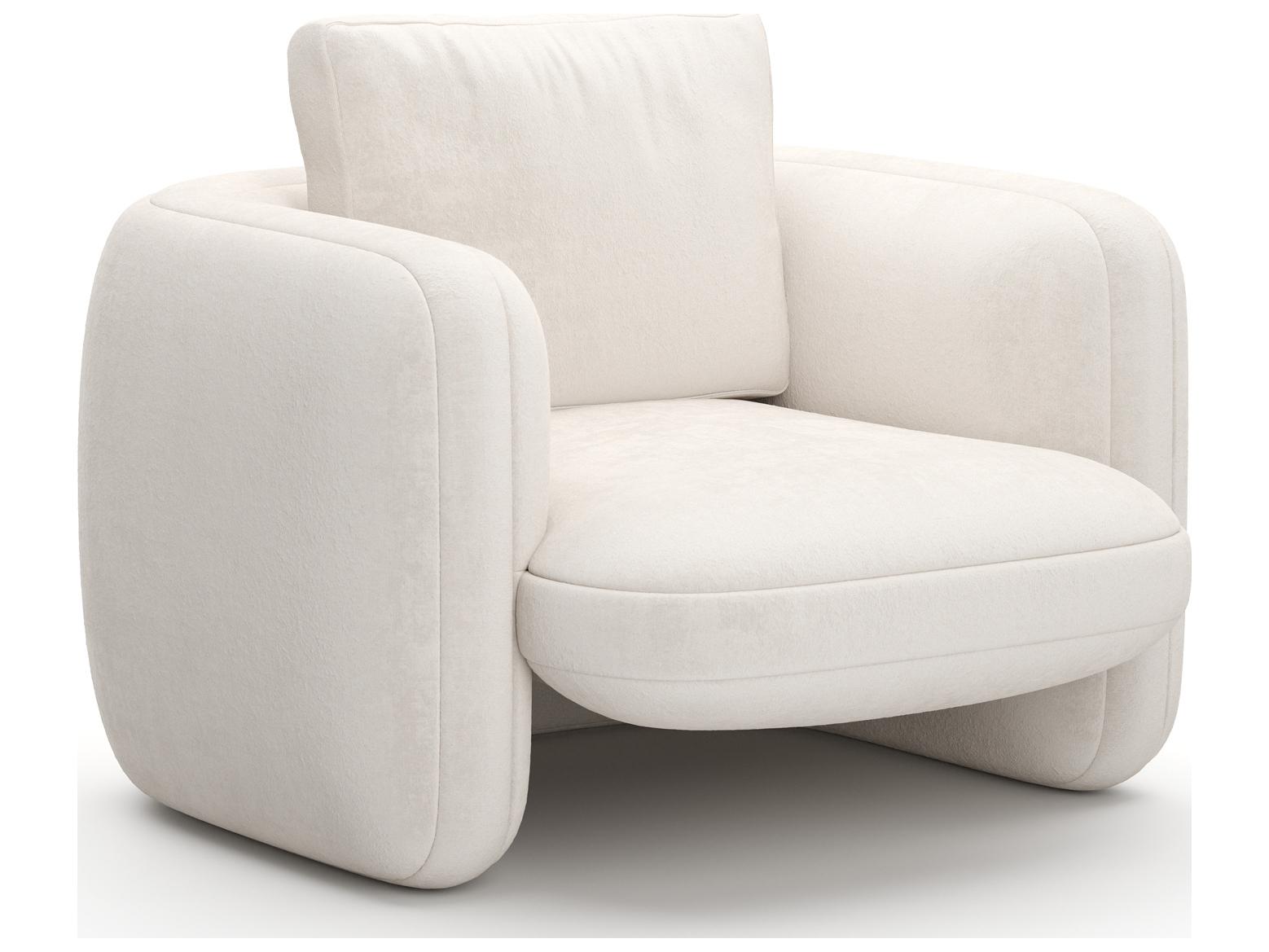 Caracole Overlap Beige Accent Chair