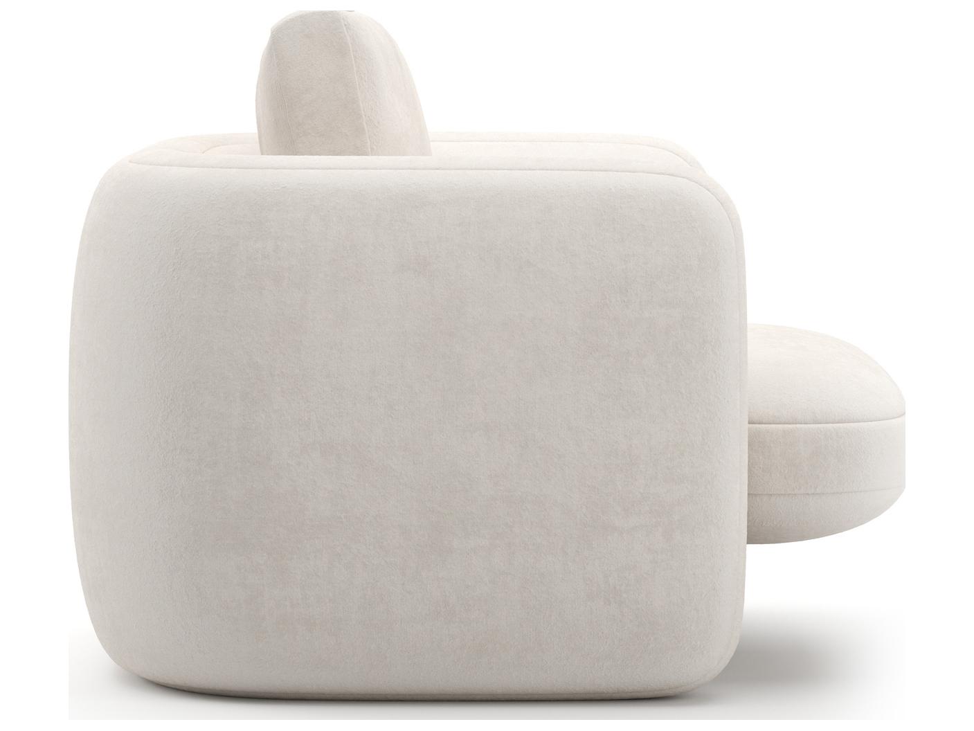 Caracole Overlap Beige Accent Chair