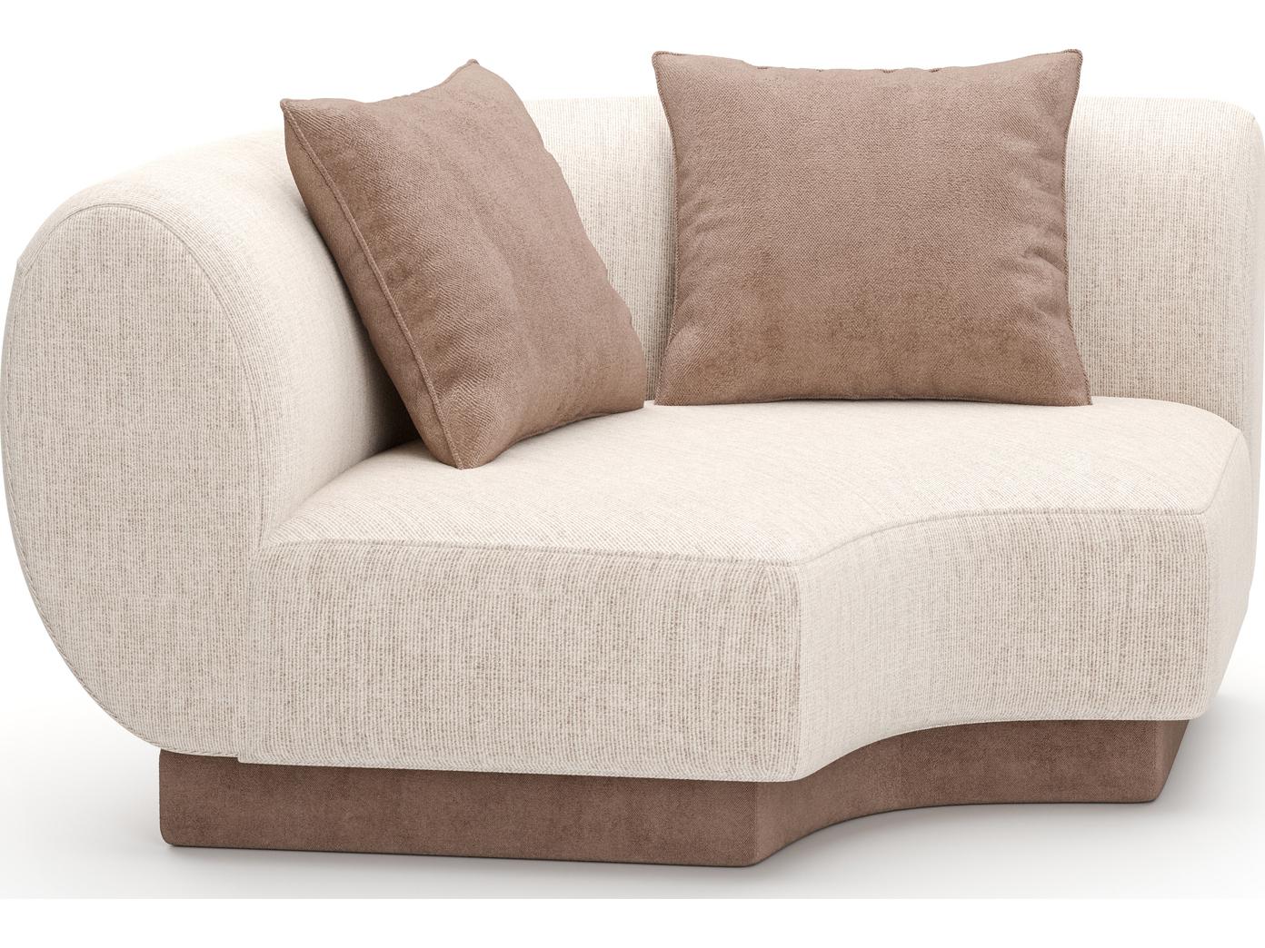 Caracole Seta Beige Accent Chair