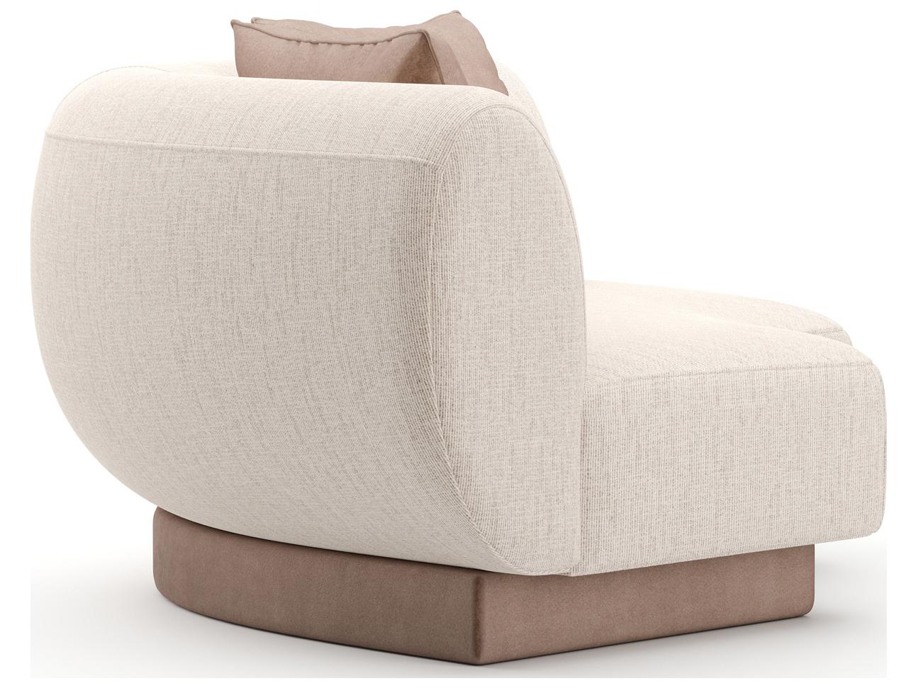 Caracole Seta Beige Accent Chair
