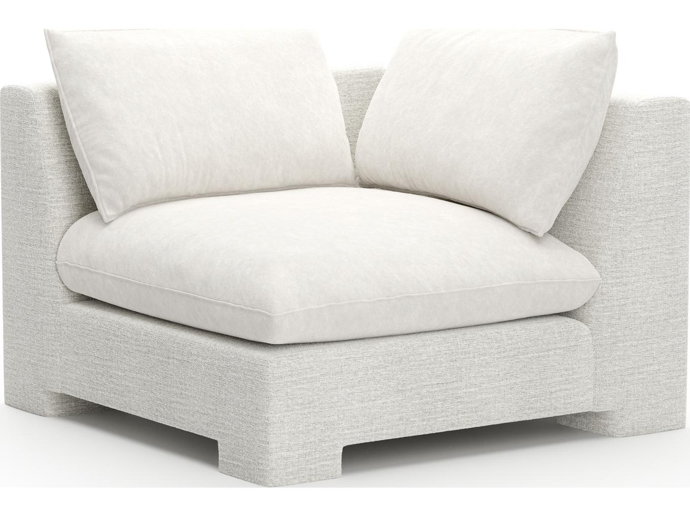 Caracole Devon White Wedge Chair