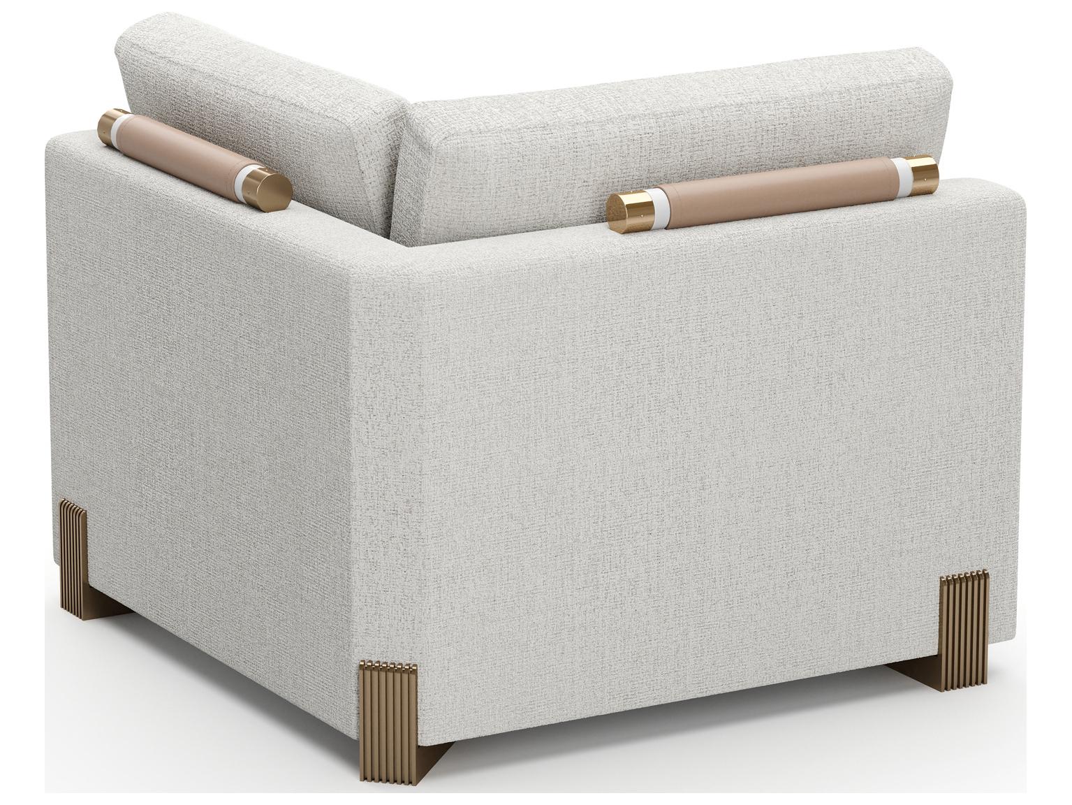 Caracole Counter Balance Cream Wedge Chair