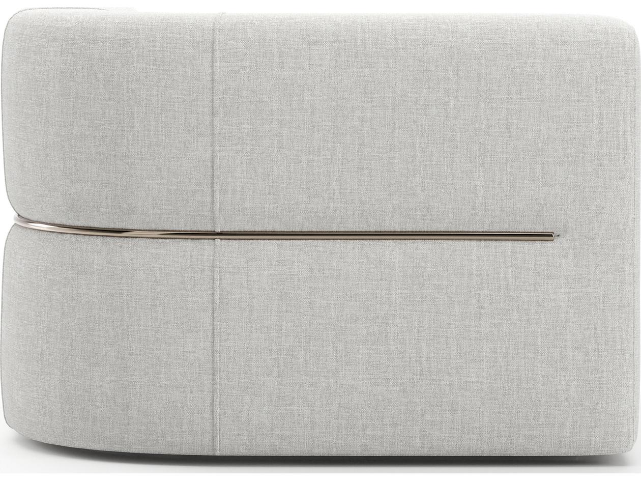 Caracole Rhythm White Wedge Chair