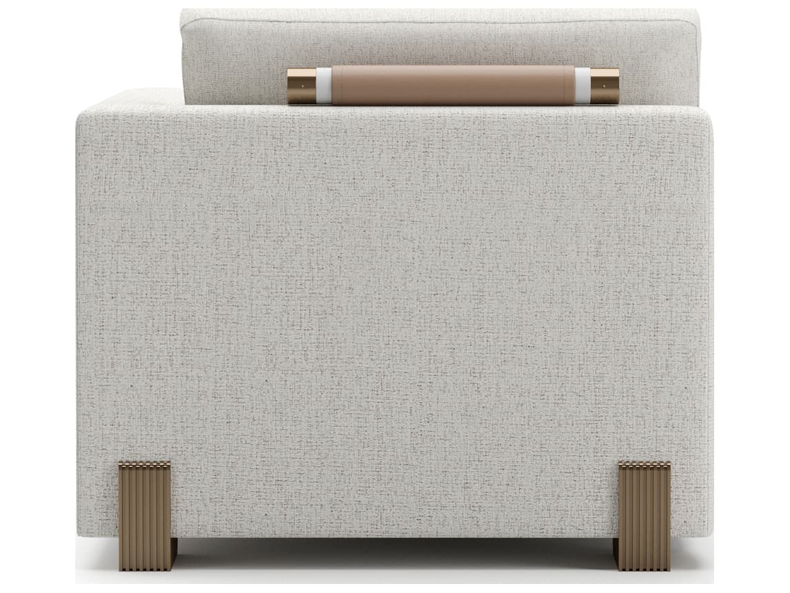 Caracole Counter Balance Cream Upholstered Chaise