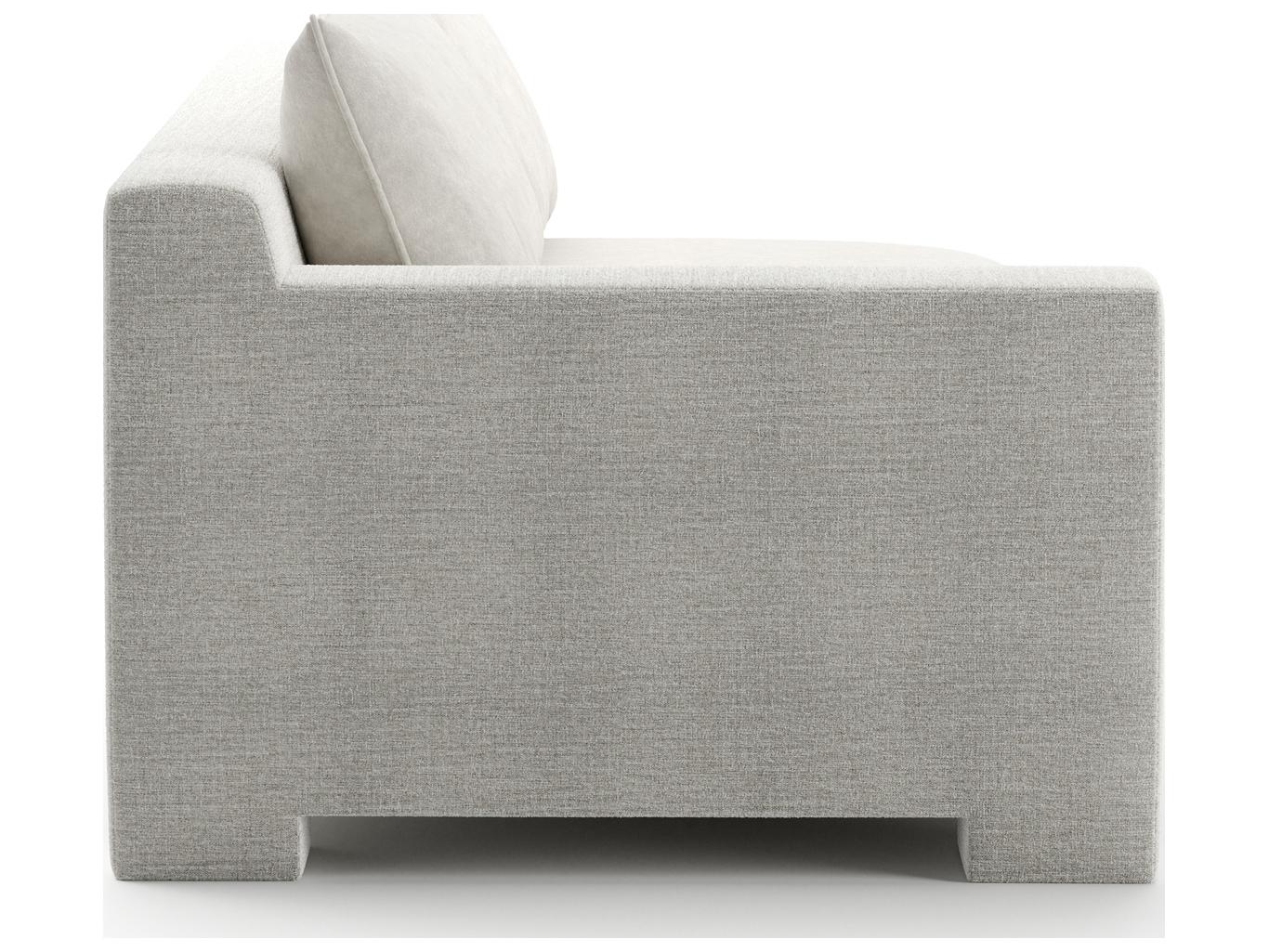 Caracole Devon White Upholstered Sectional Sofa