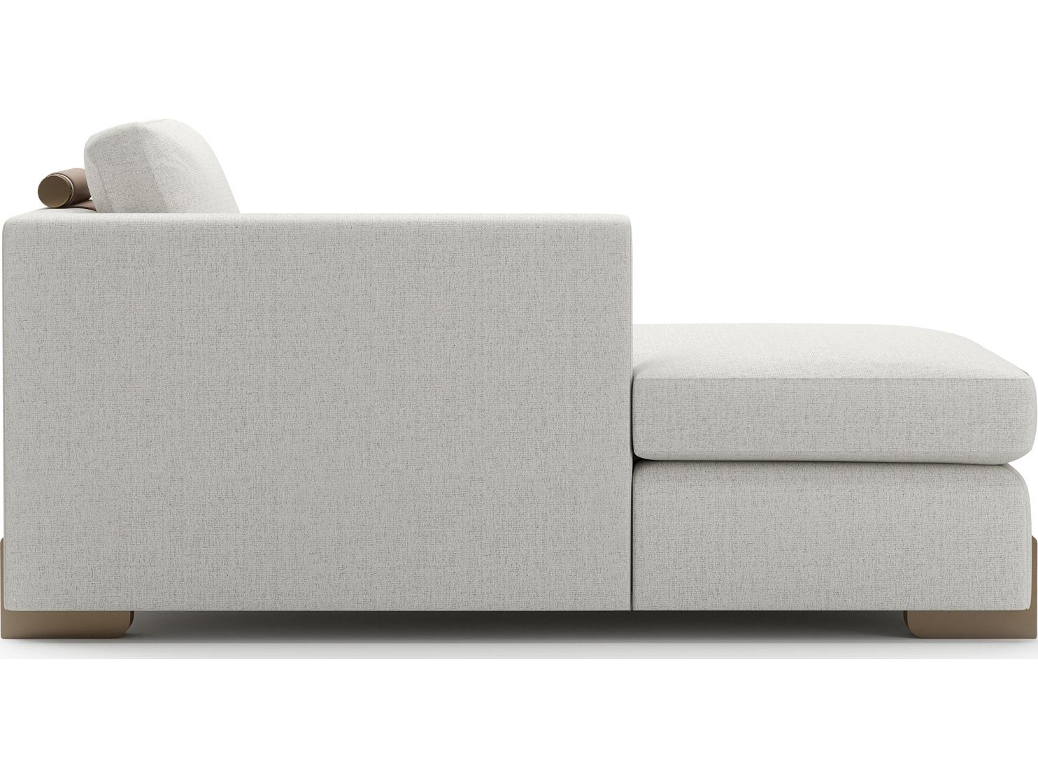 Caracole Counter Balance Cream Upholstered Chaise