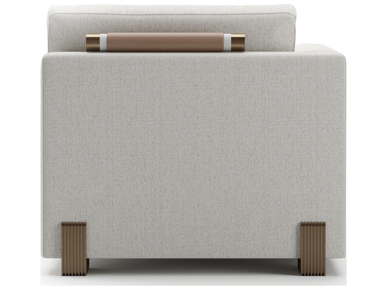 Caracole Counter Balance Cream Upholstered Chaise