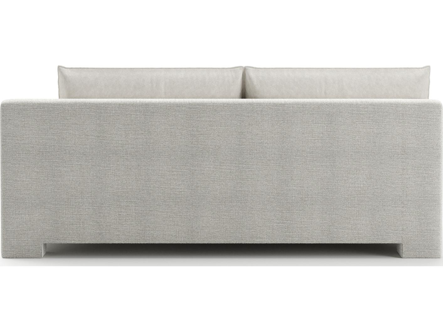 Caracole Devon White Upholstered Sectional Sofa