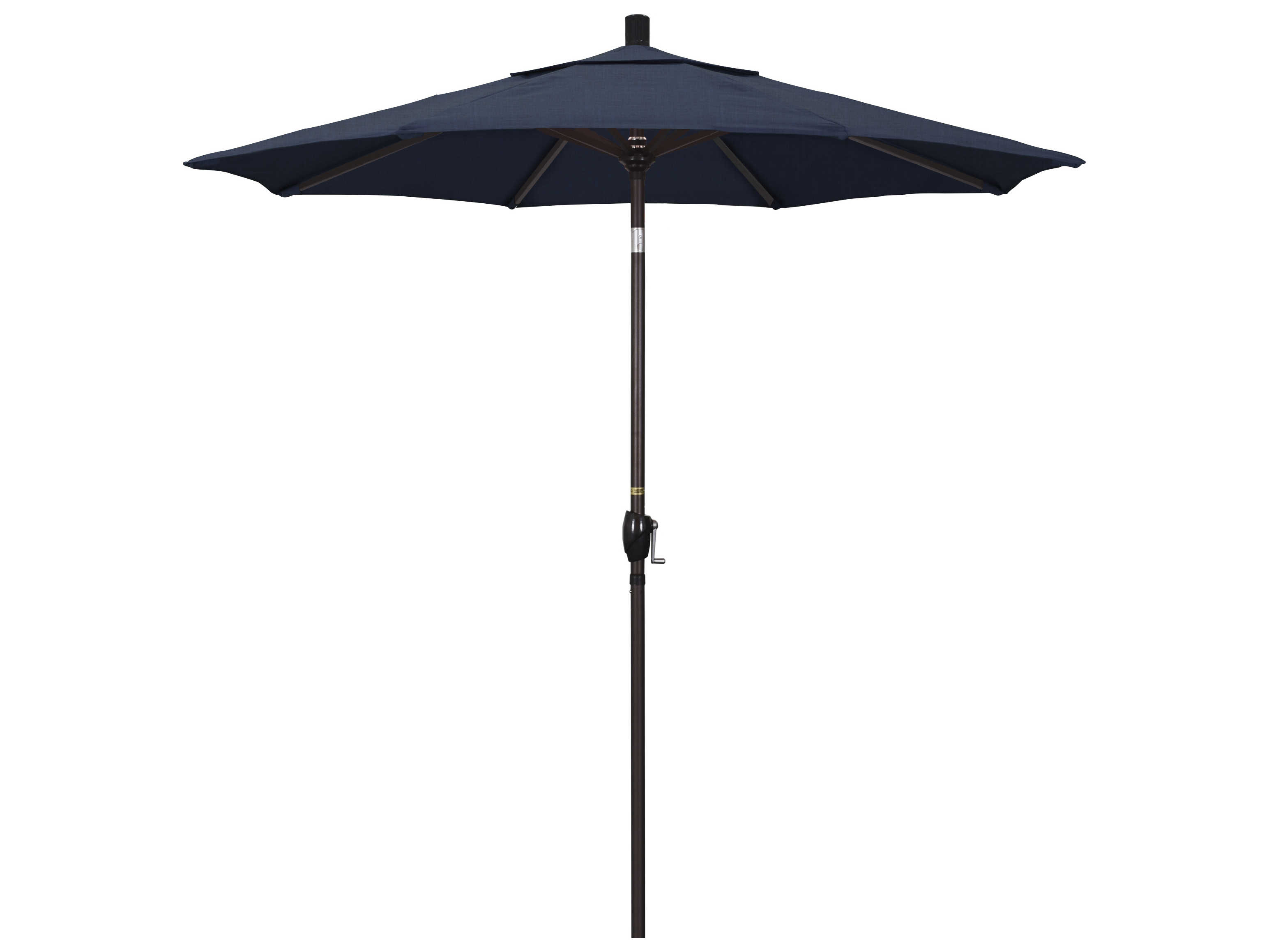 California Outdoor Umbrella Quick Ship Pacific Trail Series 7.5 Foot Octagon Market Aluminum Outdoor Umbrella with Crank Lift System