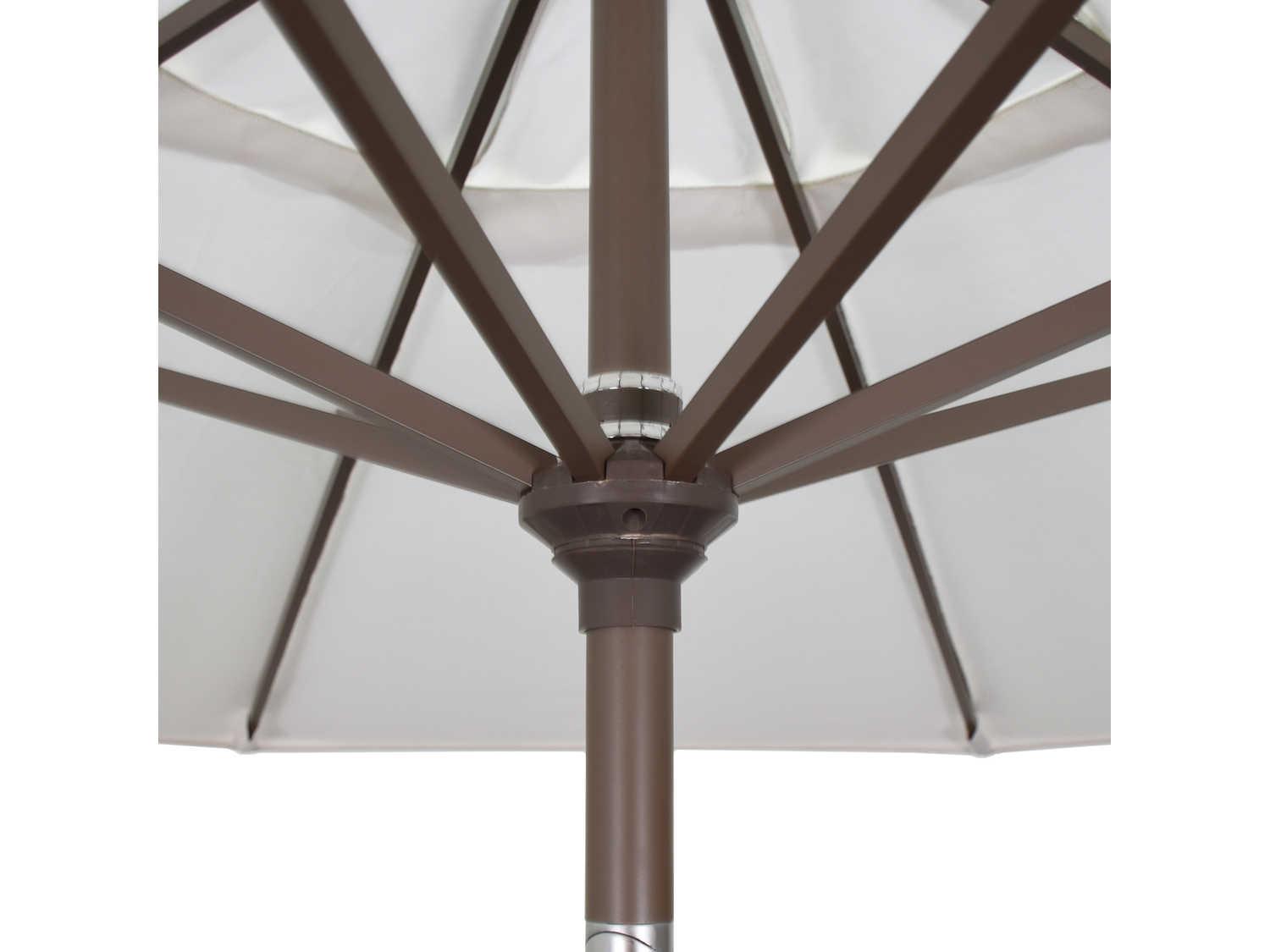 California Outdoor Umbrella Custom Pacific Trail Series 9 Foot Octagon Market Aluminum Outdoor Umbrella with Crank Lift System