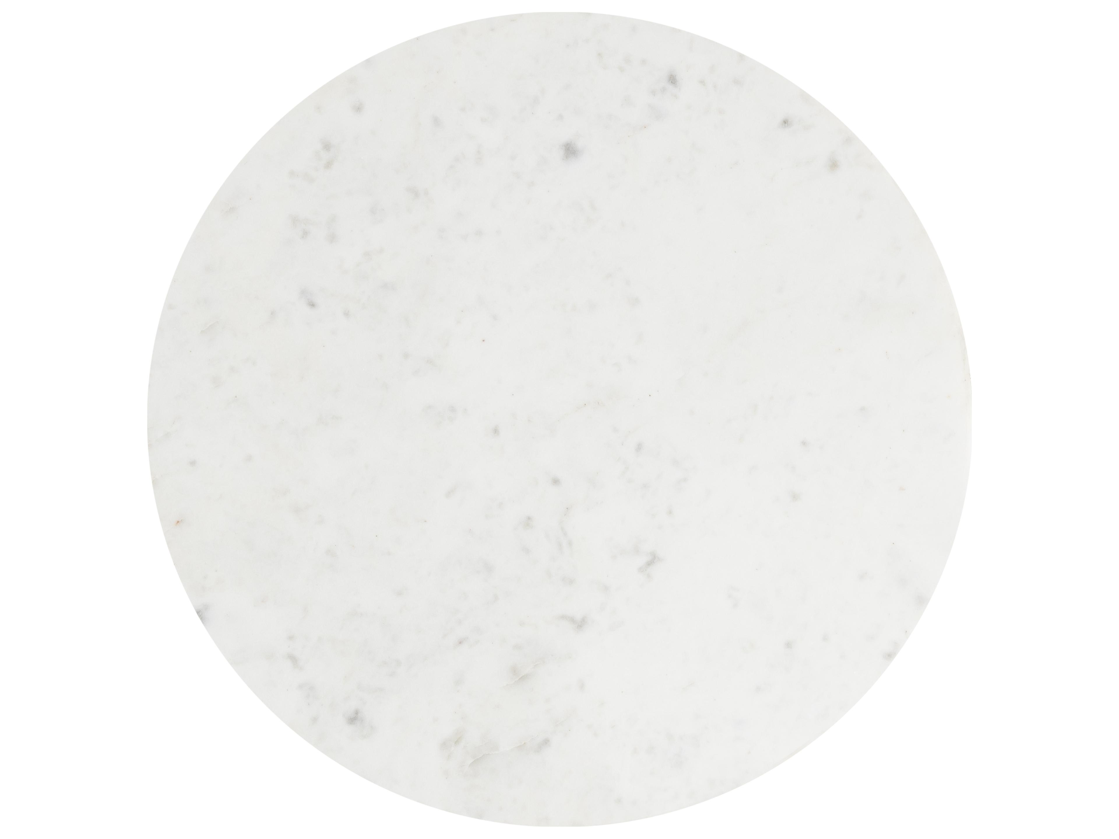 Canarm Nila Round Marble End Table