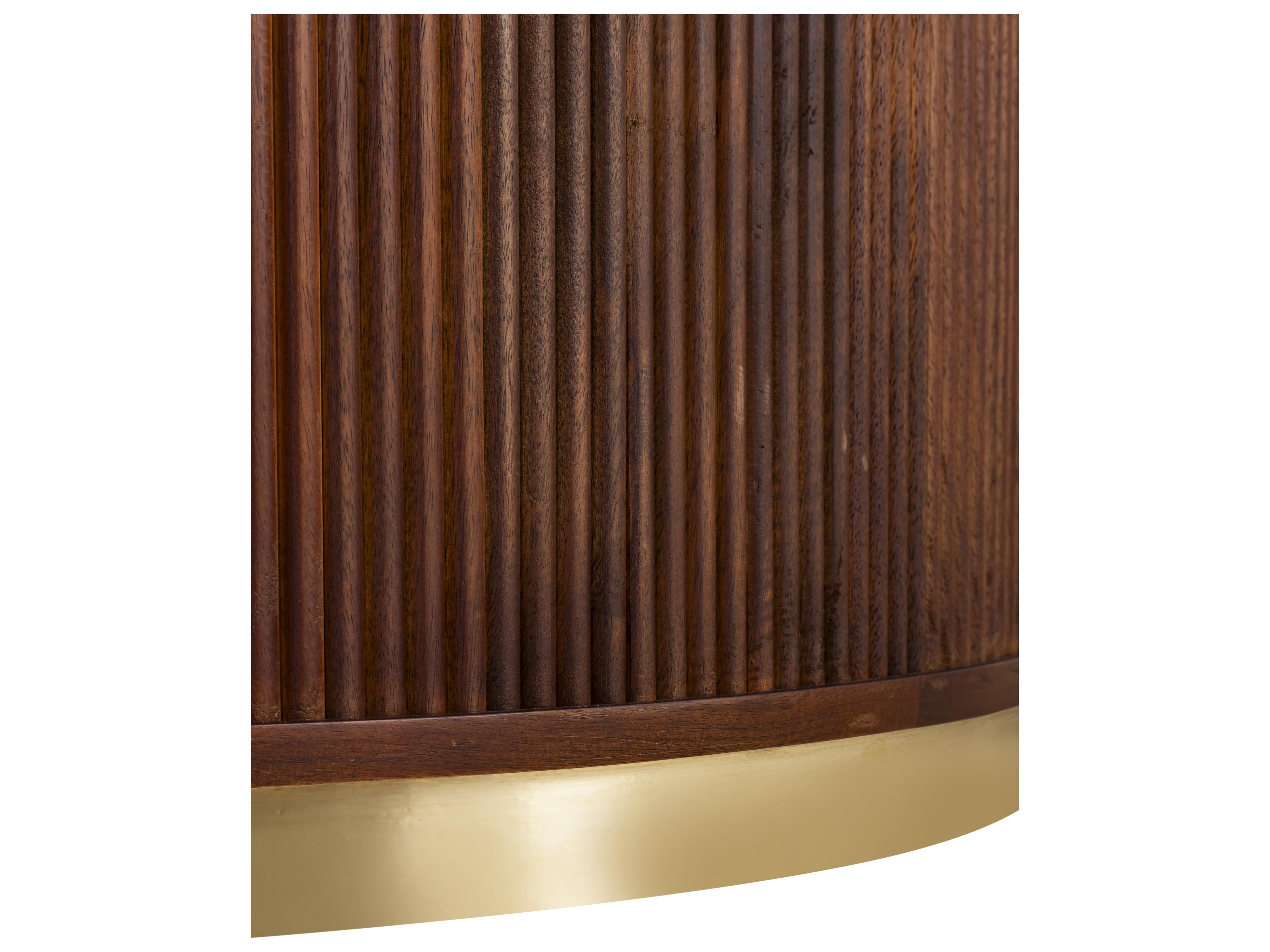 Canarm Delaney Round Wood Coffee Table