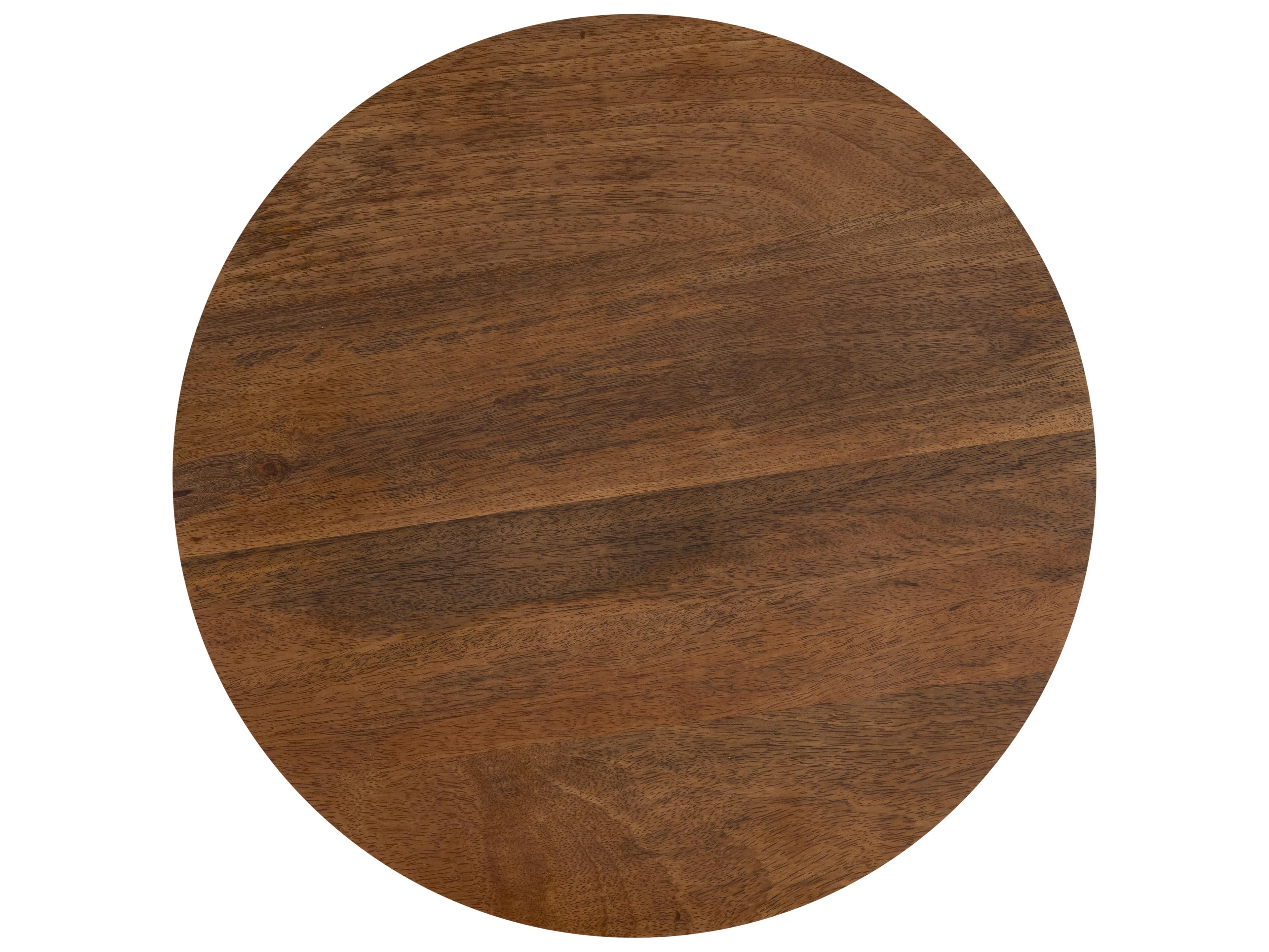 Canarm Delaney Round Wood End Table