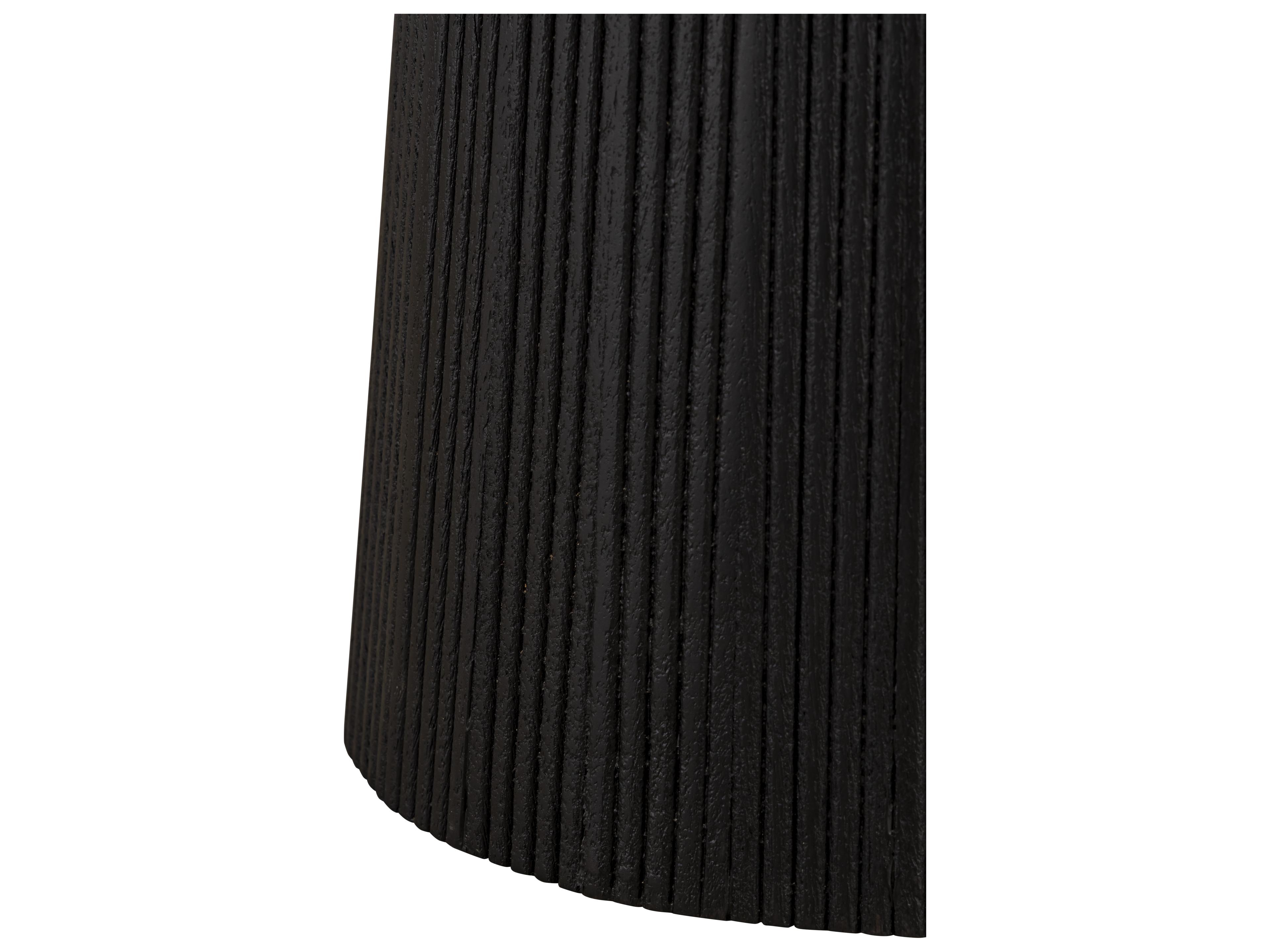 Canarm Madhy Round Wood End Table