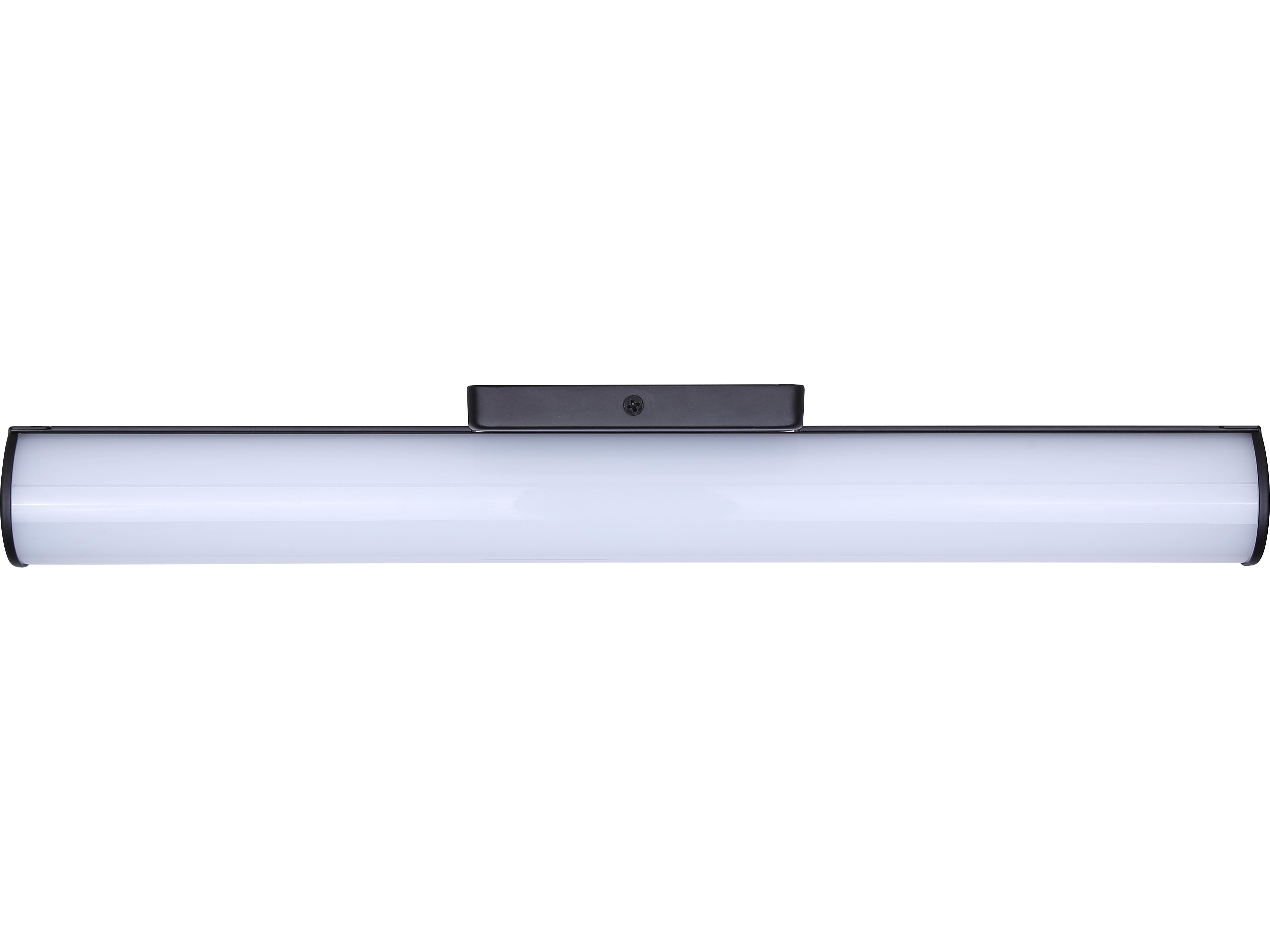 Canarm Osten 1 -light Black LED Vanity Light